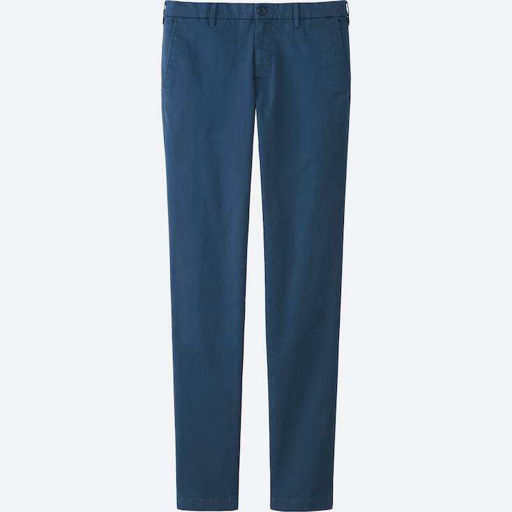 UNIQLO Men Smart Comfort Cotton Ankle Length Trousers