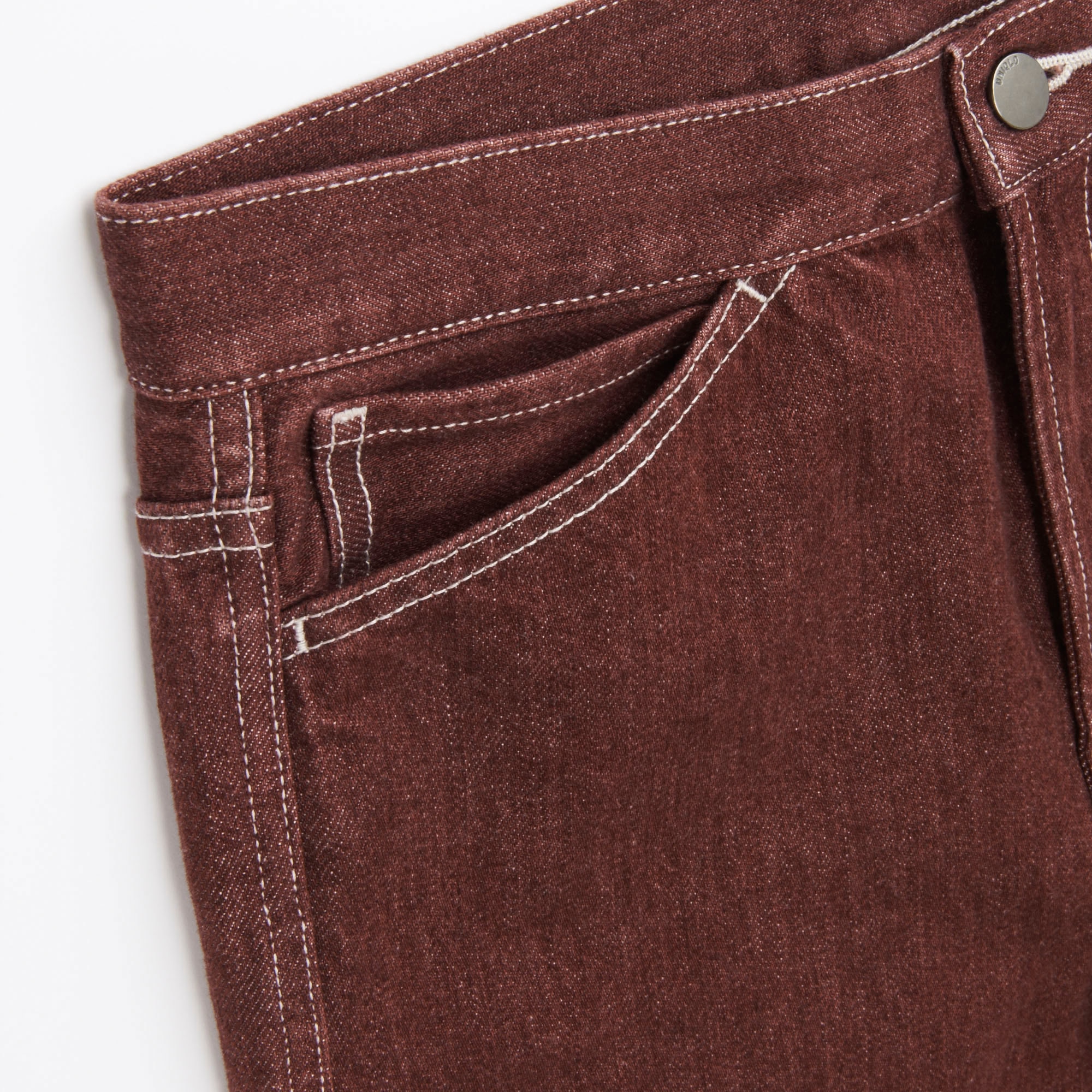 uniqlo brown jeans