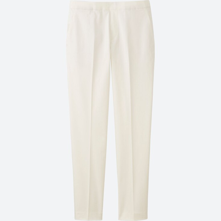 WOMEN SATIN ANKLE LENGTH PANTS | UNIQLO US