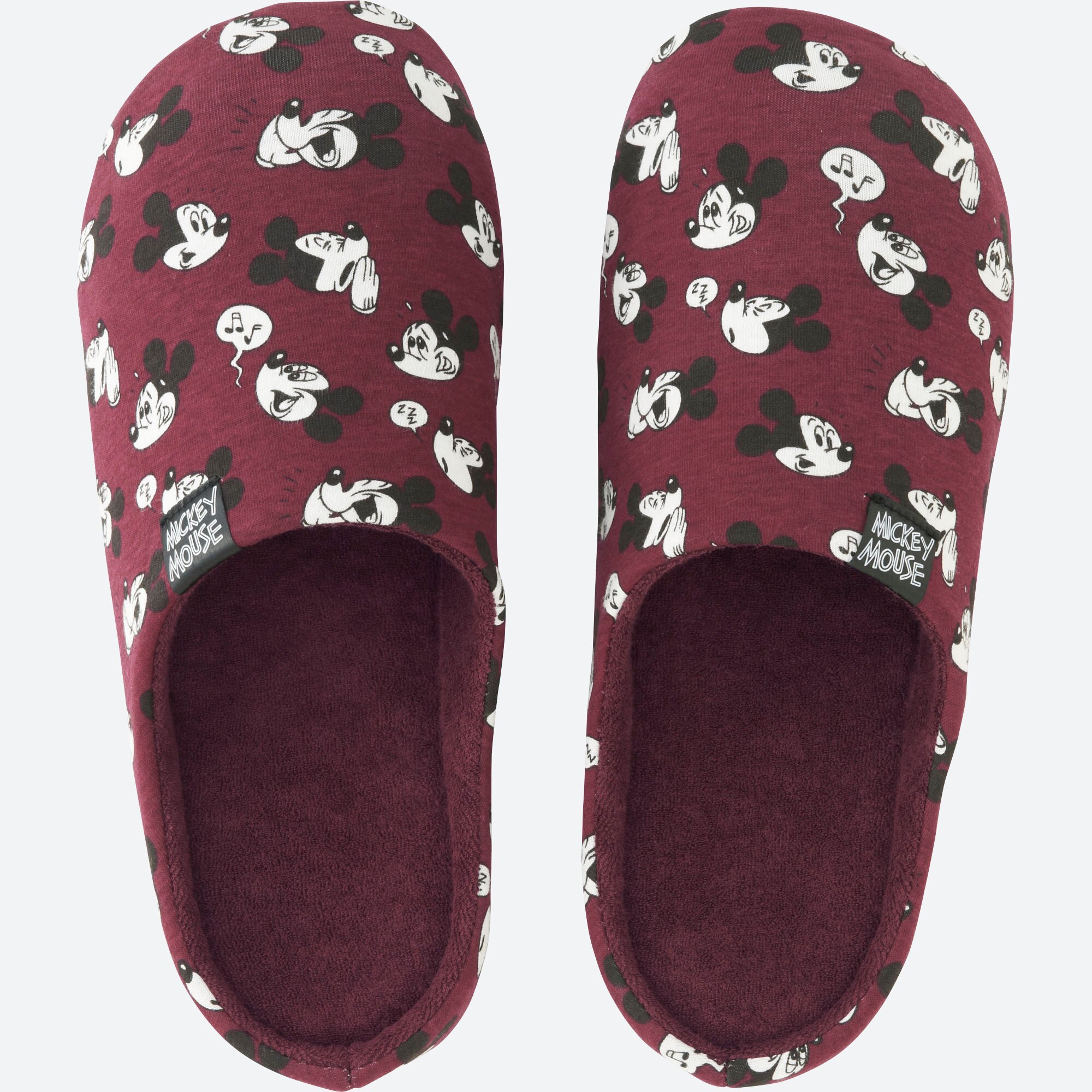 uniqlo mickey mouse slippers