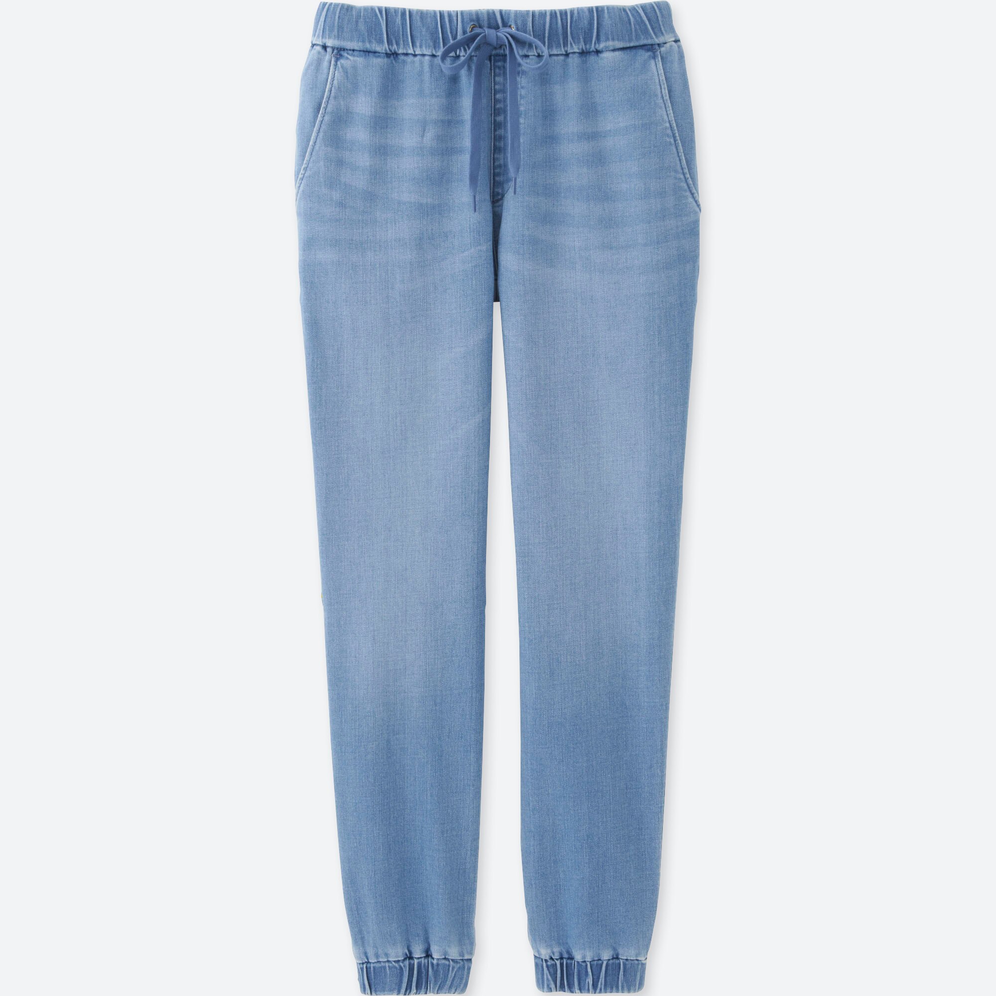 womens denim jogger pants