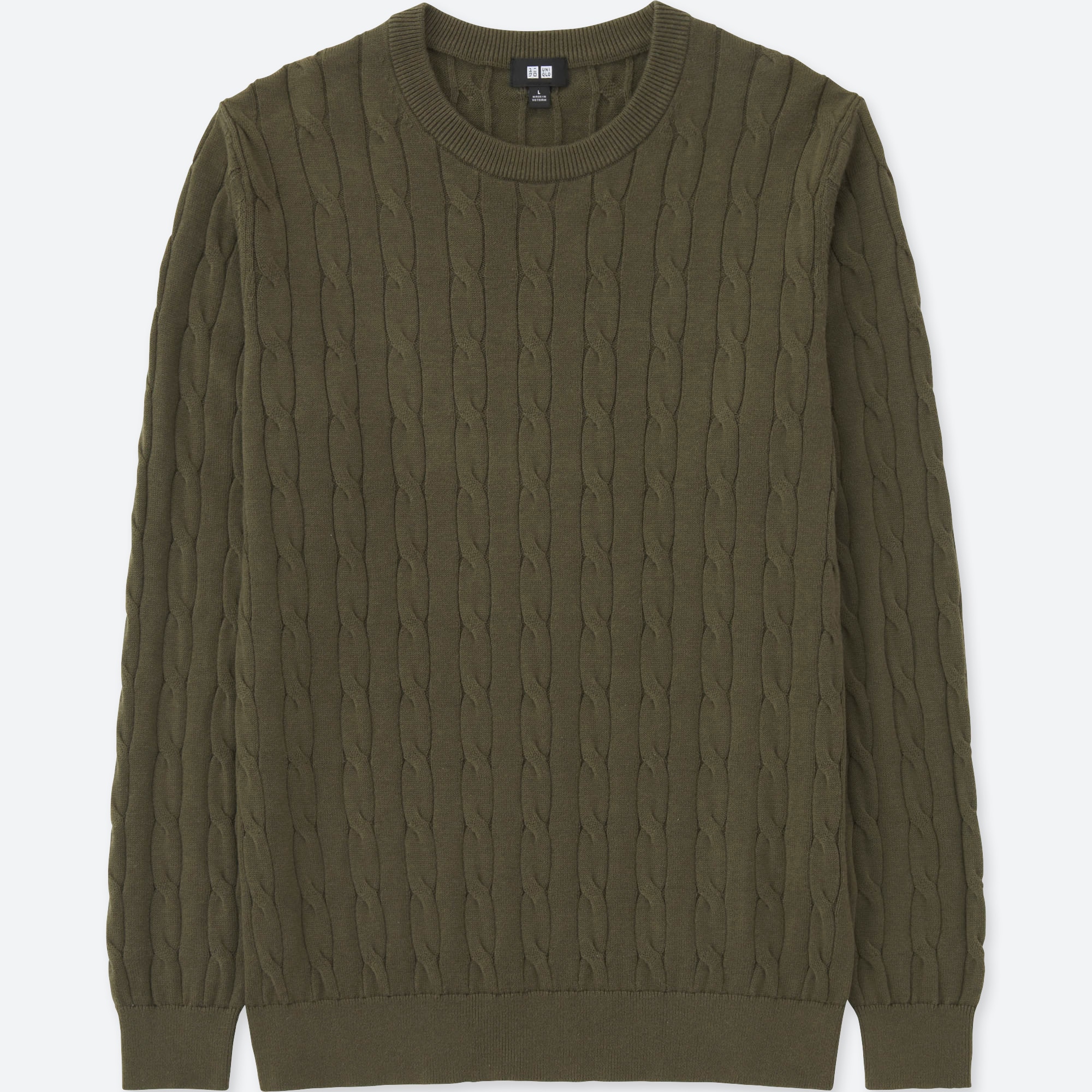 Uniqlo cotton cashmere on sale sweater