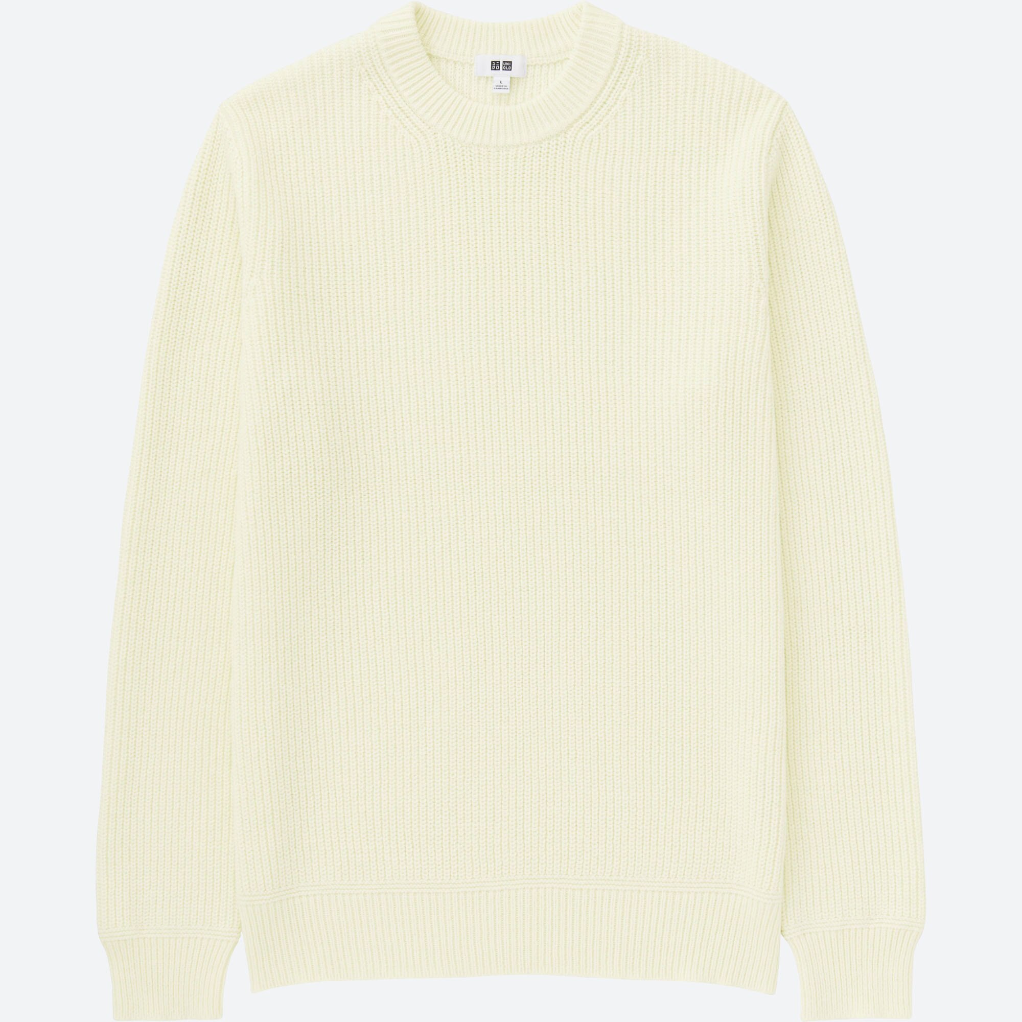 waffle sweater uniqlo