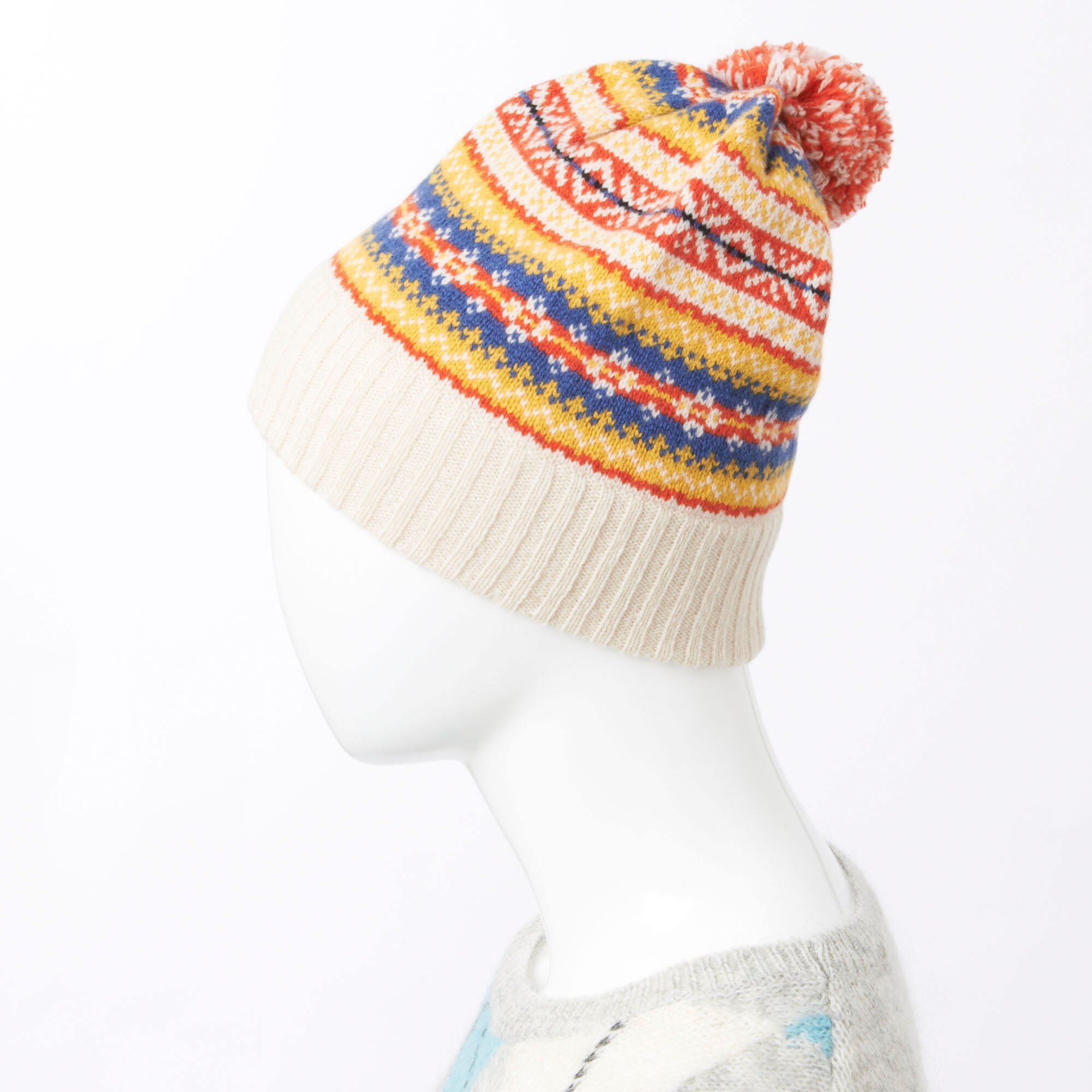 WOMEN IDLF JACQUARD KNIT BEANIE UNIQLO US