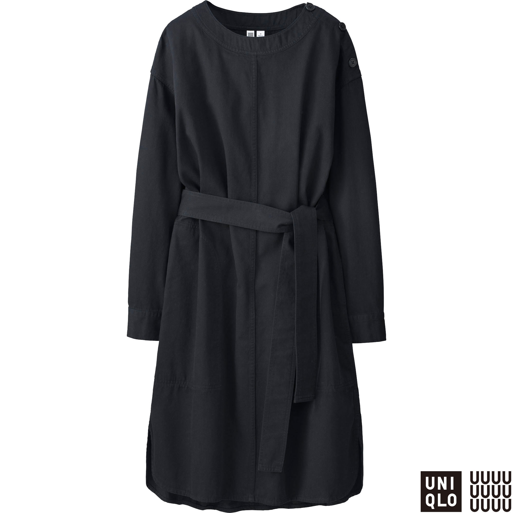 UNIQLO WOMEN UNIQLO U JERSEY BELTED 