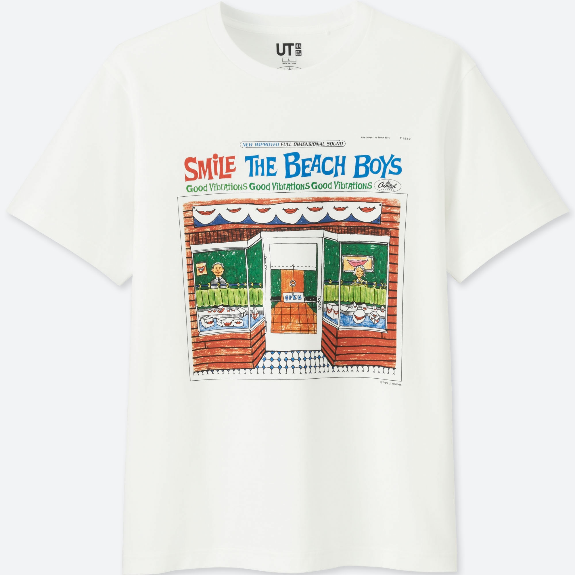 beach boys smile shirt