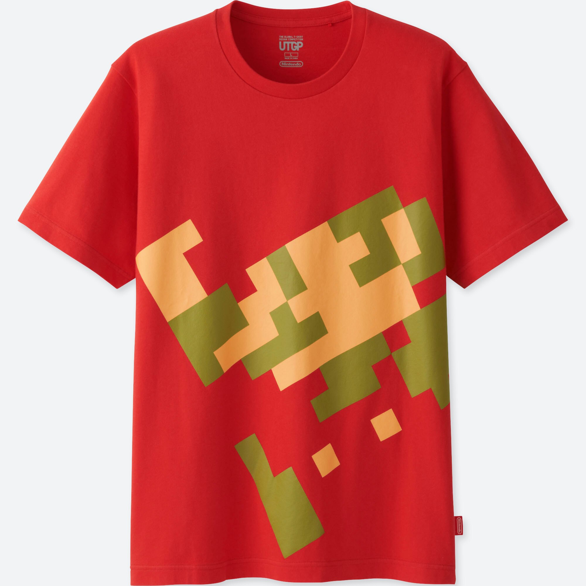 red graphic t