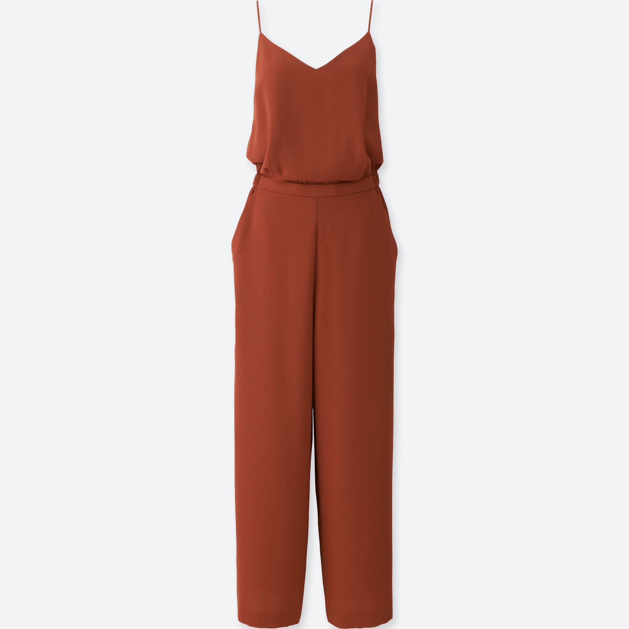 dark orange jumpsuit