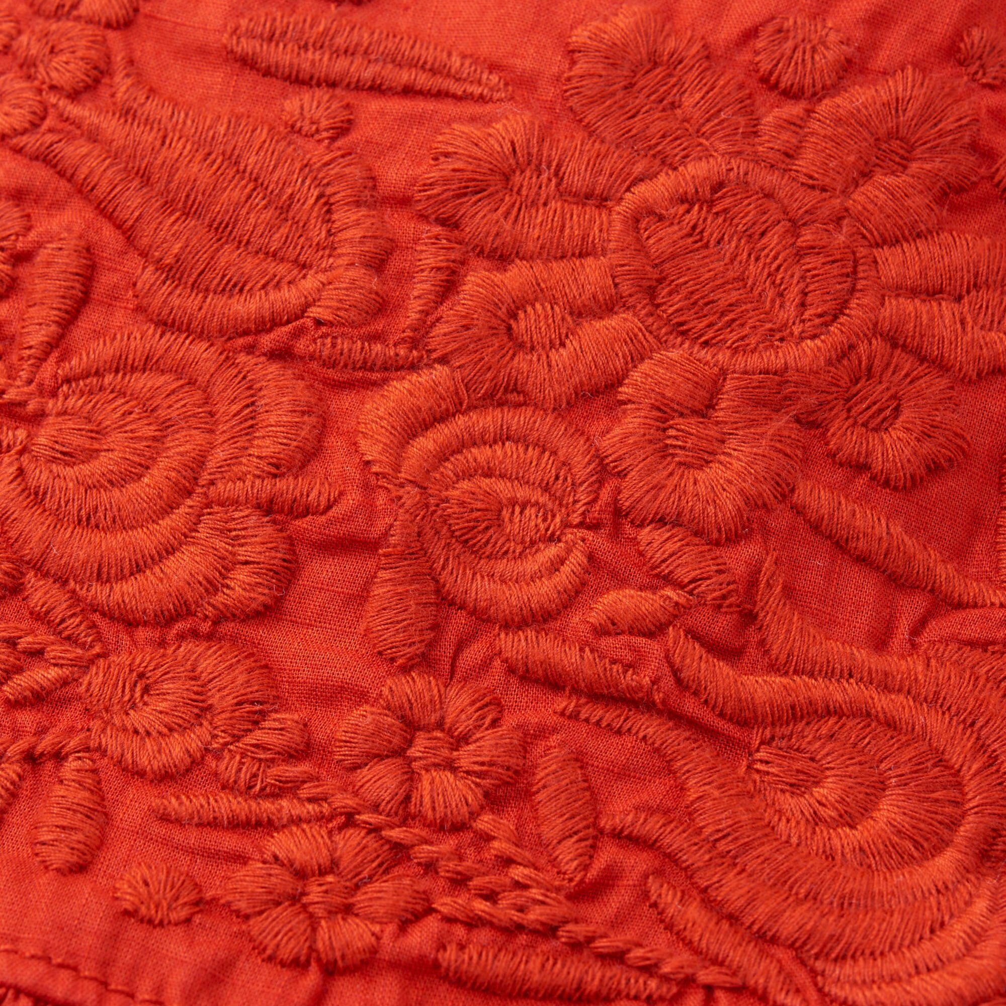 WOMEN COTTON LAWN EMBROIDERY SLEEVELESS BLOUSE UNIQLO US