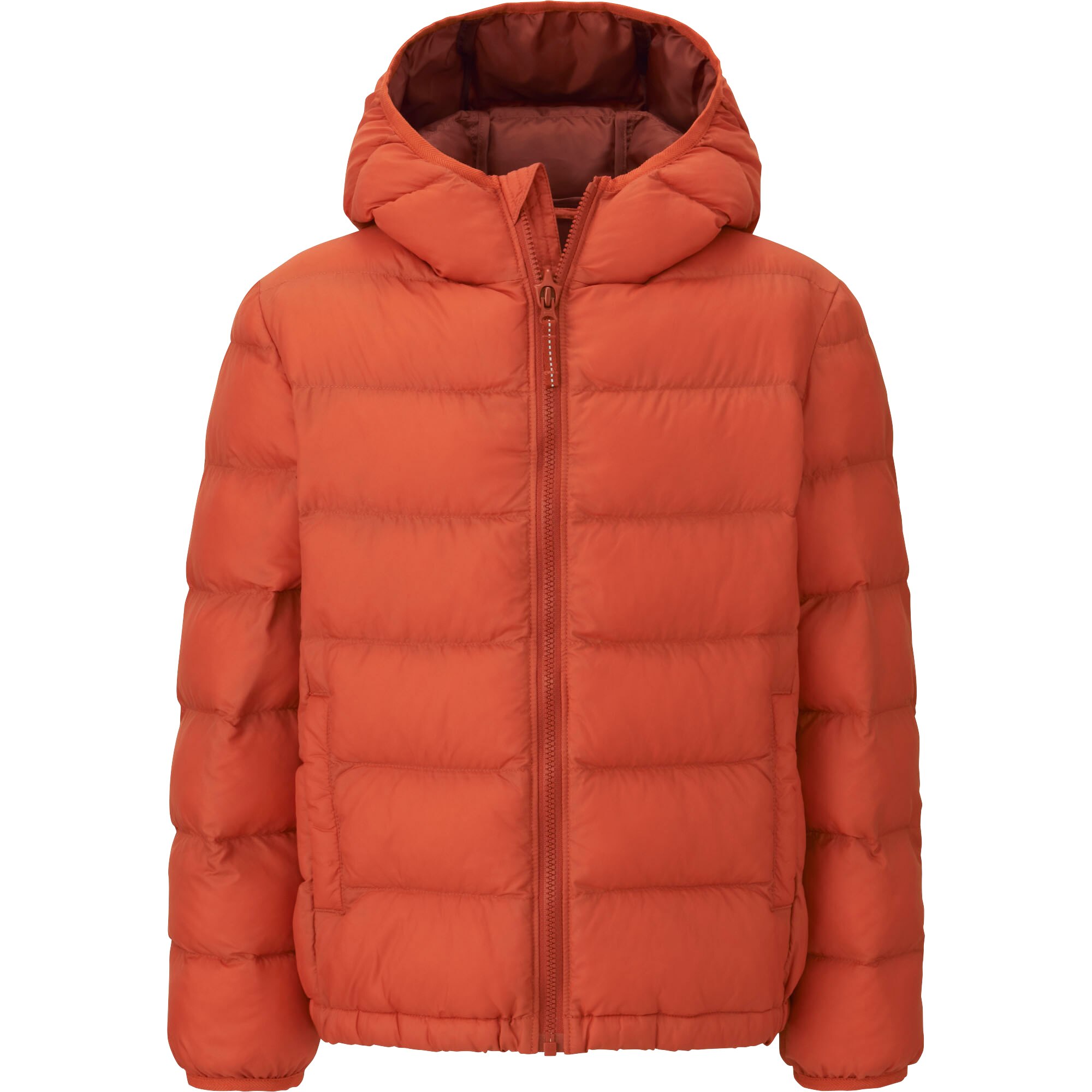 boys orange parka