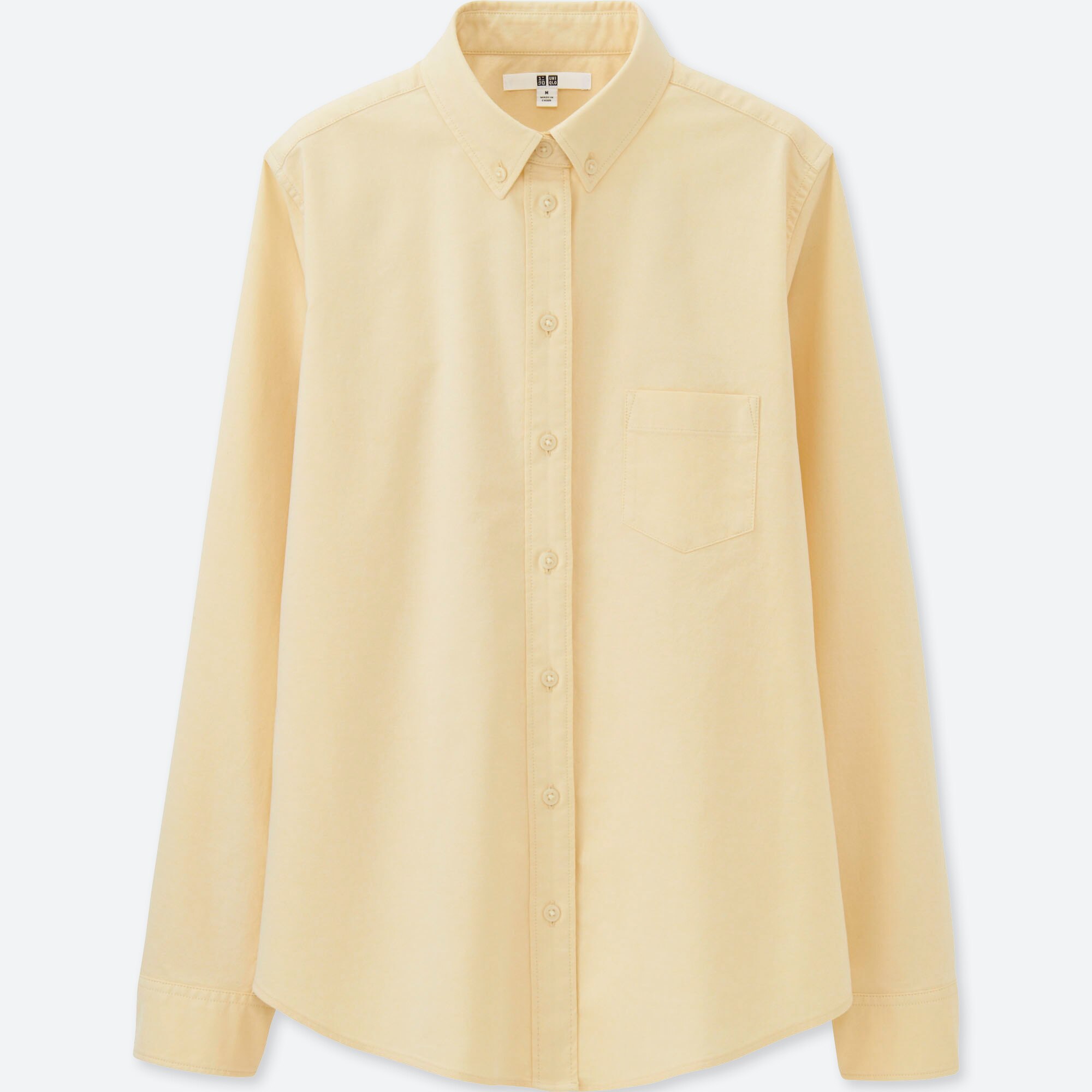 uniqlo yellow shirt