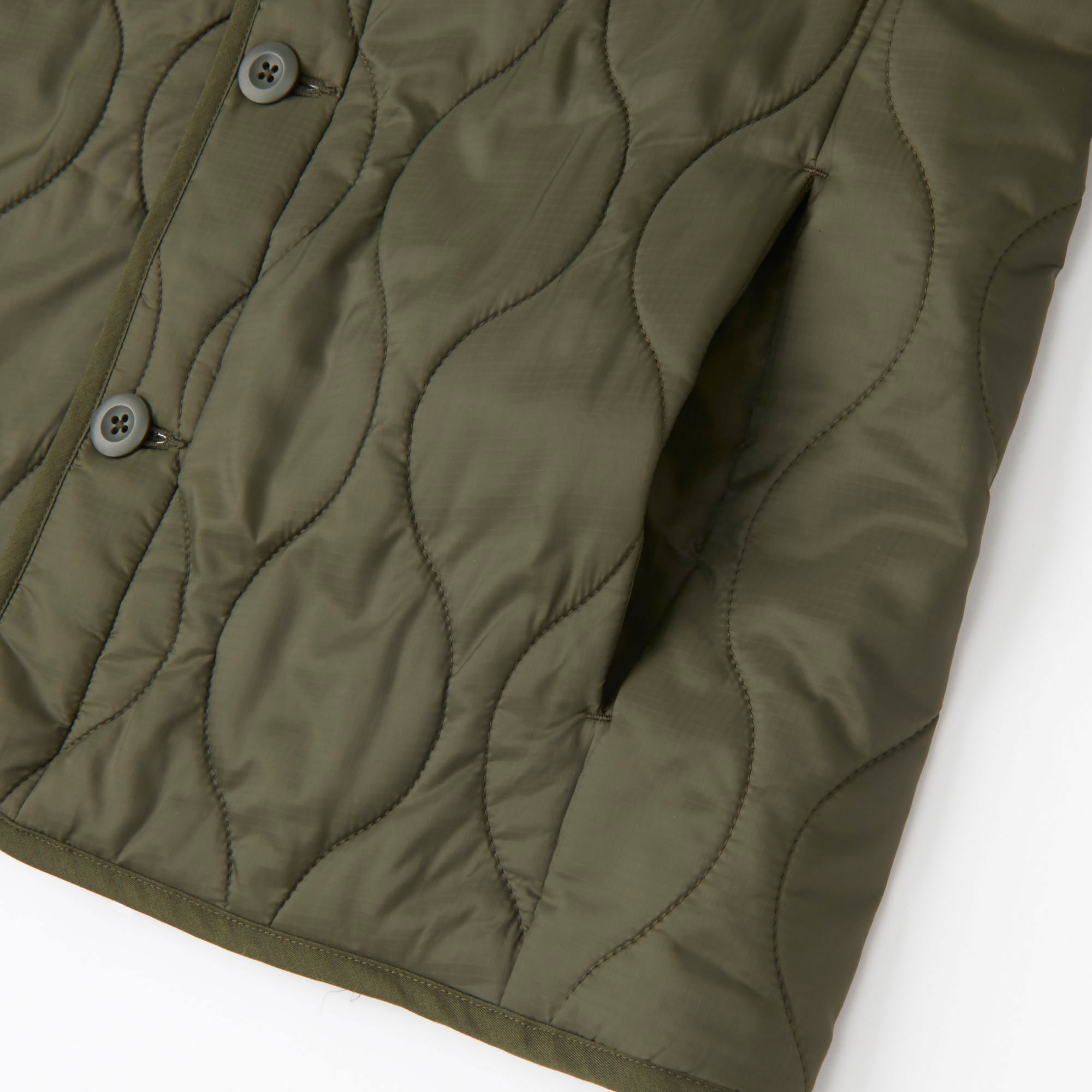 padded military jacket