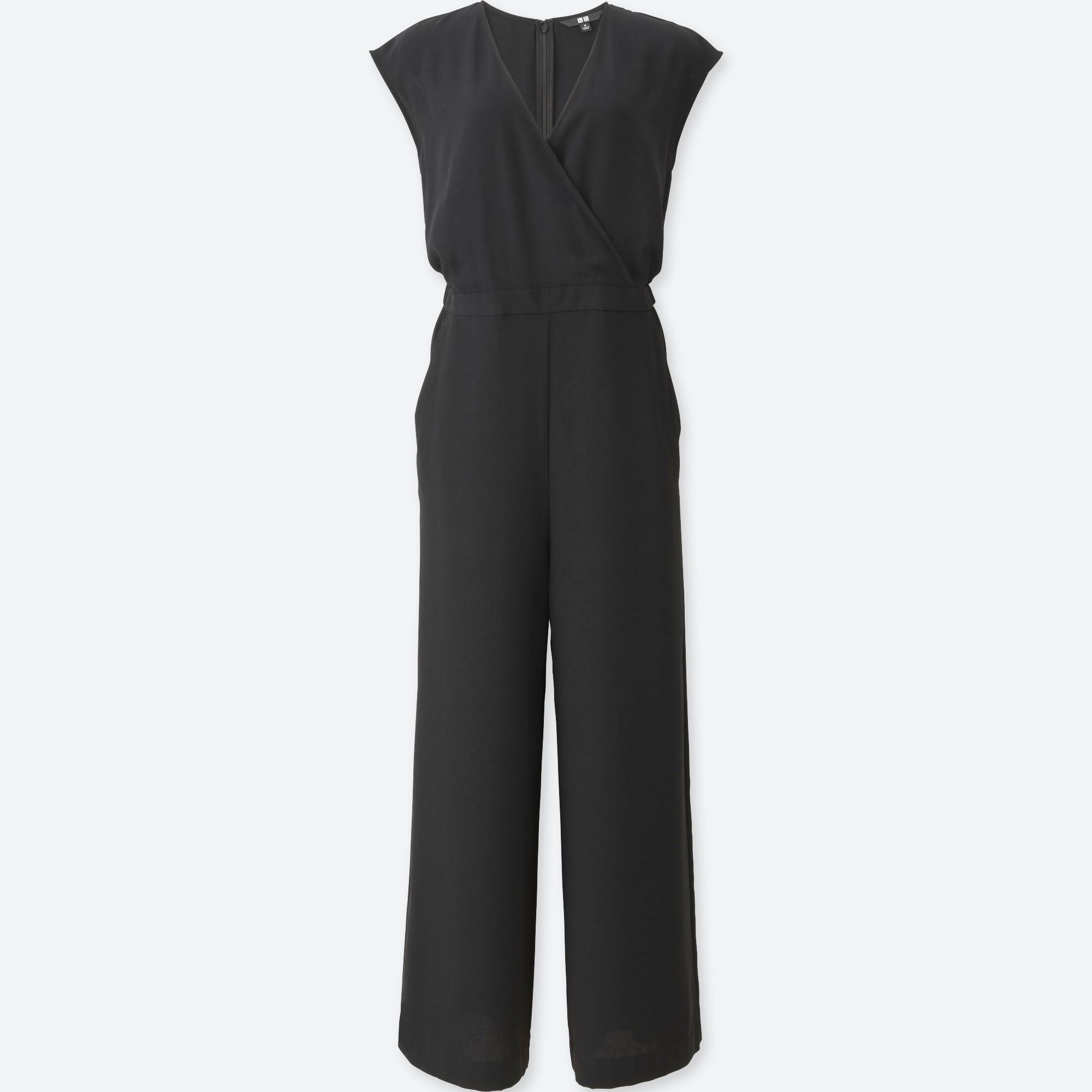 uniqlo black jumpsuit