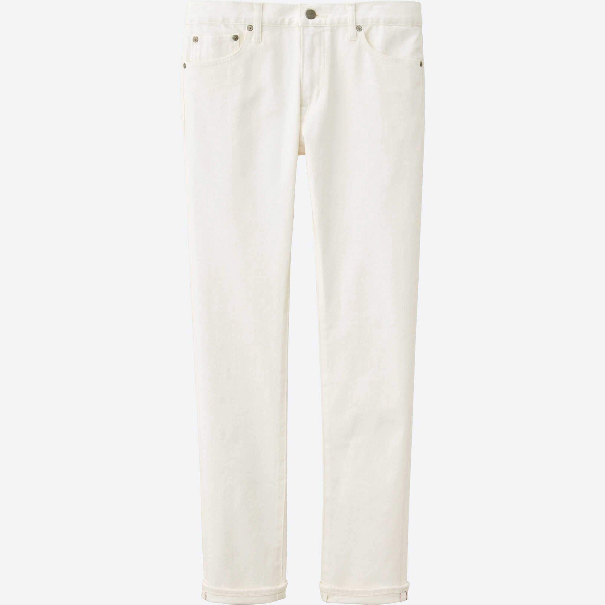 uniqlo selvedge skinny fit tapered jeans