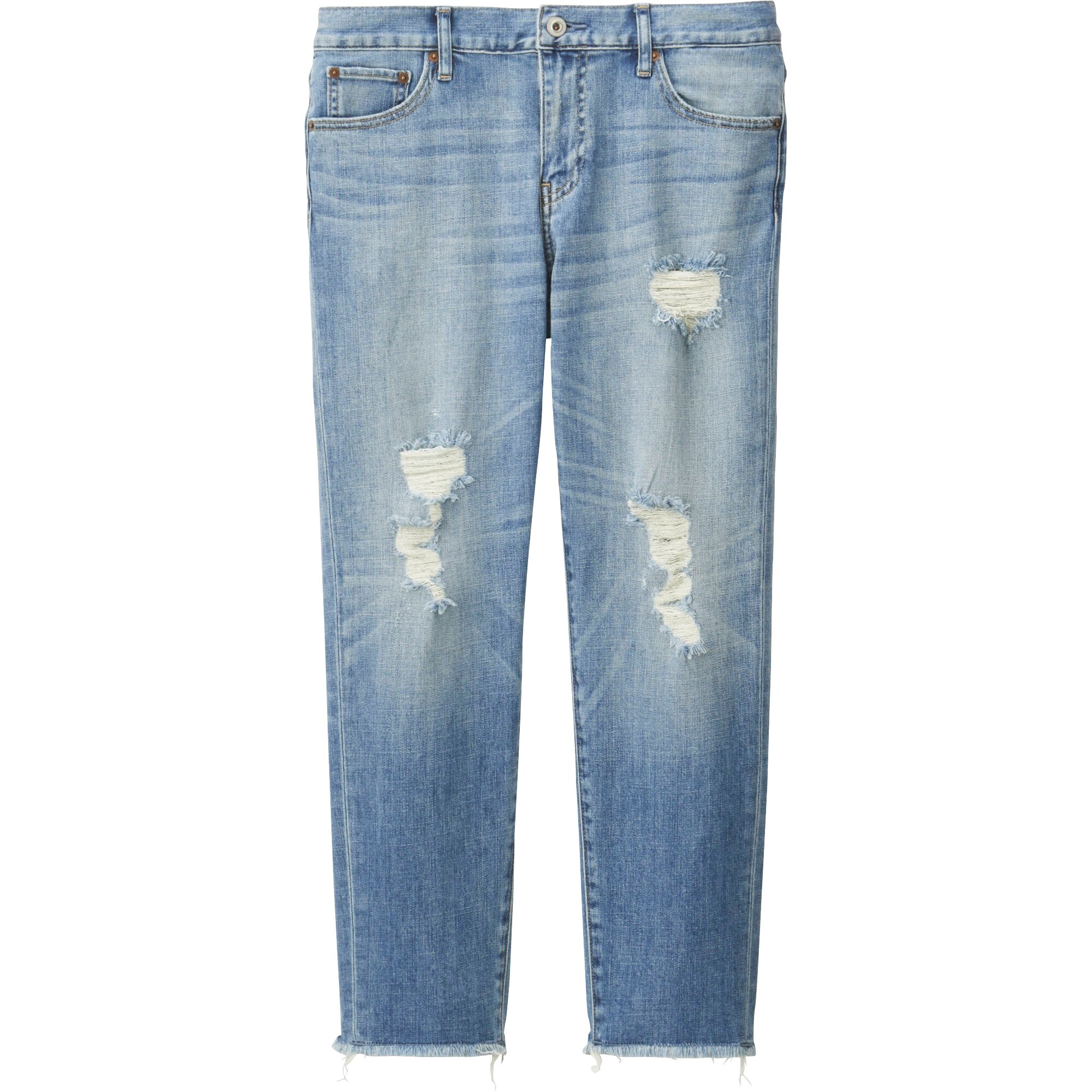 WOMEN SLIM BOYFRIEND FIT ANKLE JEANS | UNIQLO US