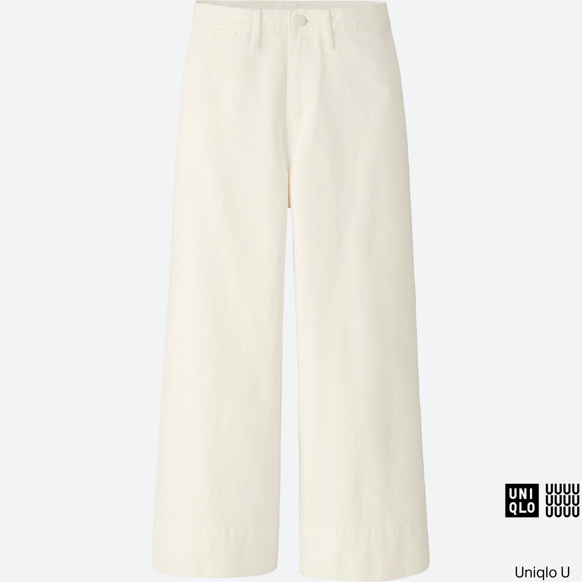 Uniqlos 35 viral wideleg trousers are so flattering  and theyre  finally back in stock  HELLO