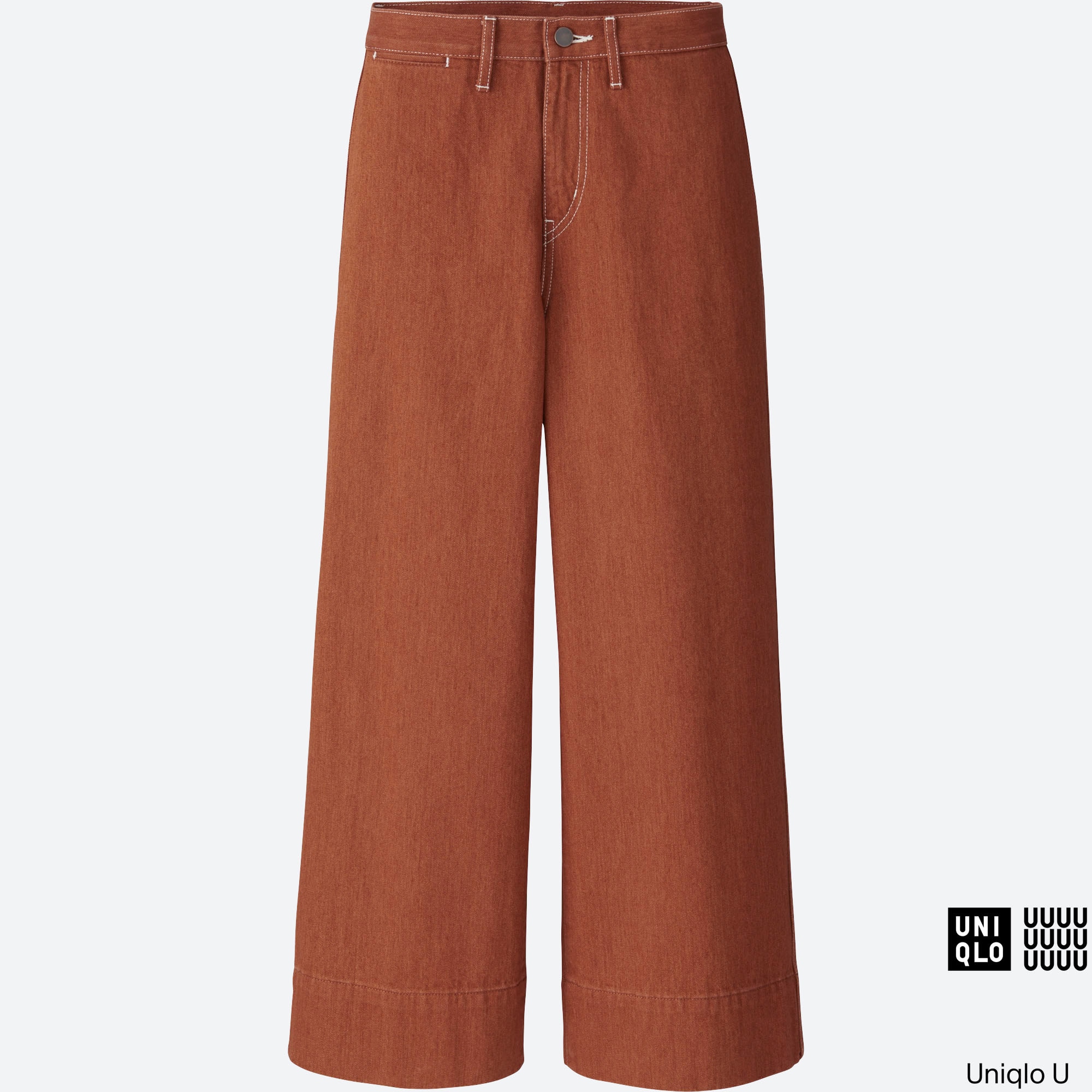 WOMEN U DENIM WIDE LEG PANTS | UNIQLO US