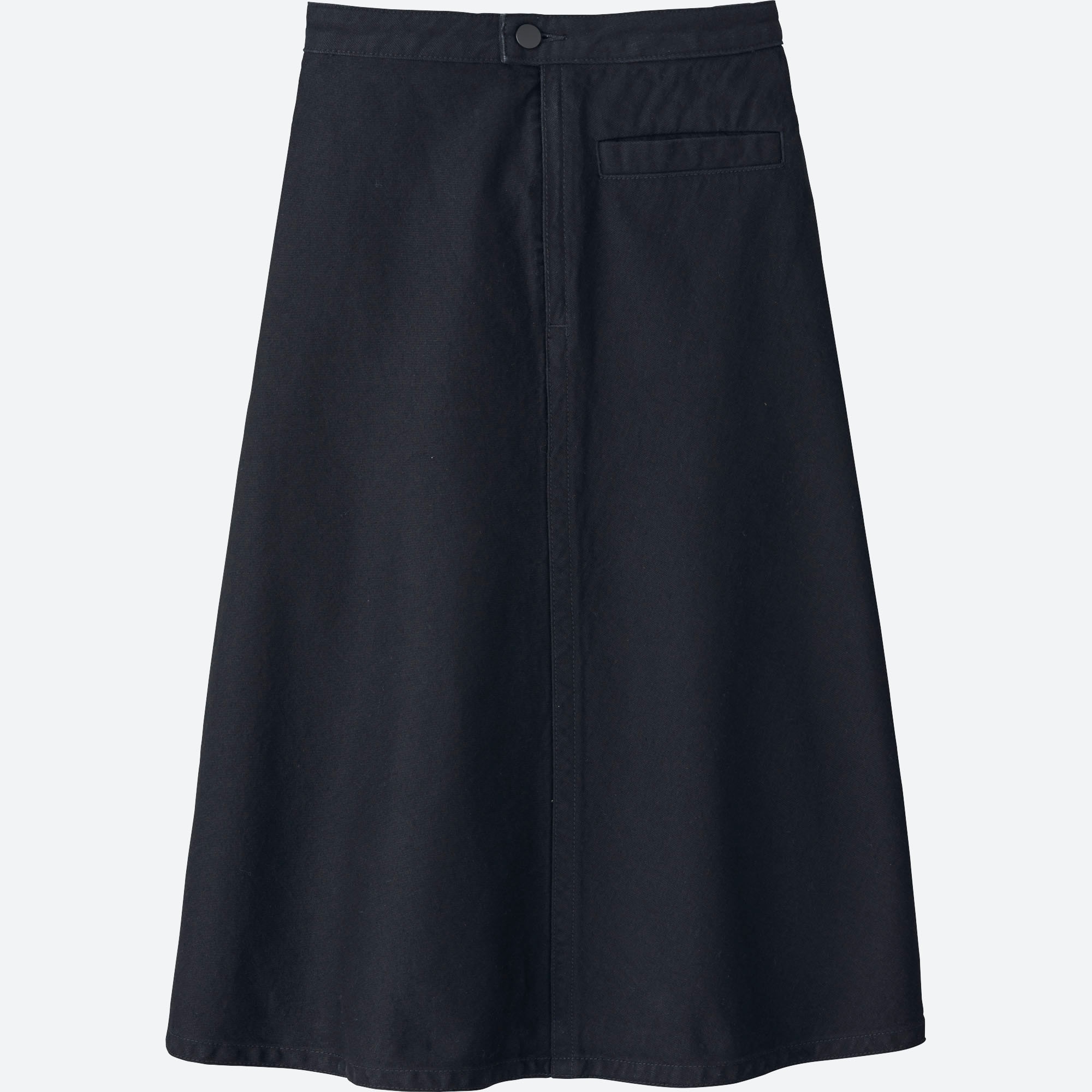 WOMEN U DENIM FLARE SKIRT UNIQLO US