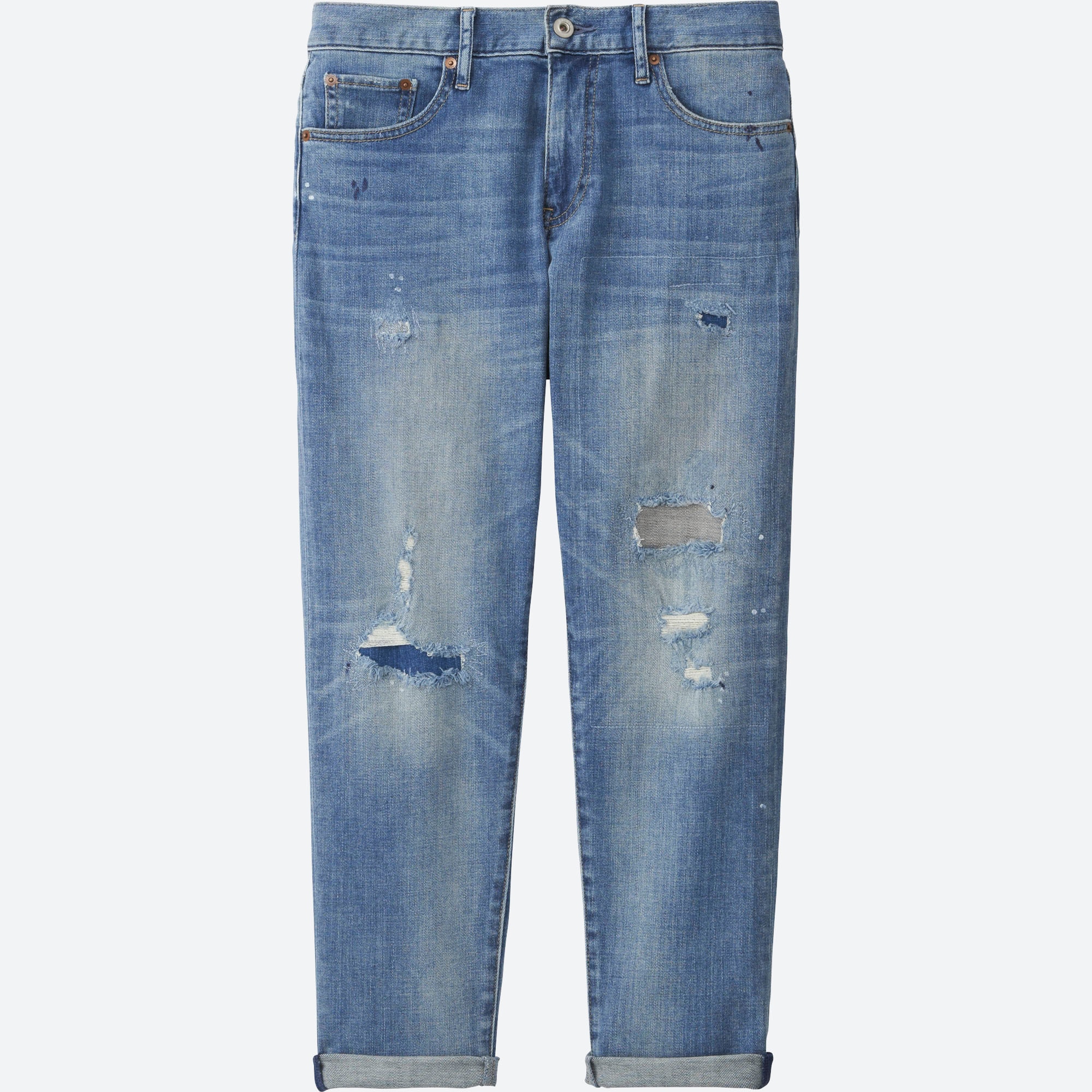 uniqlo slim boyfriend jeans