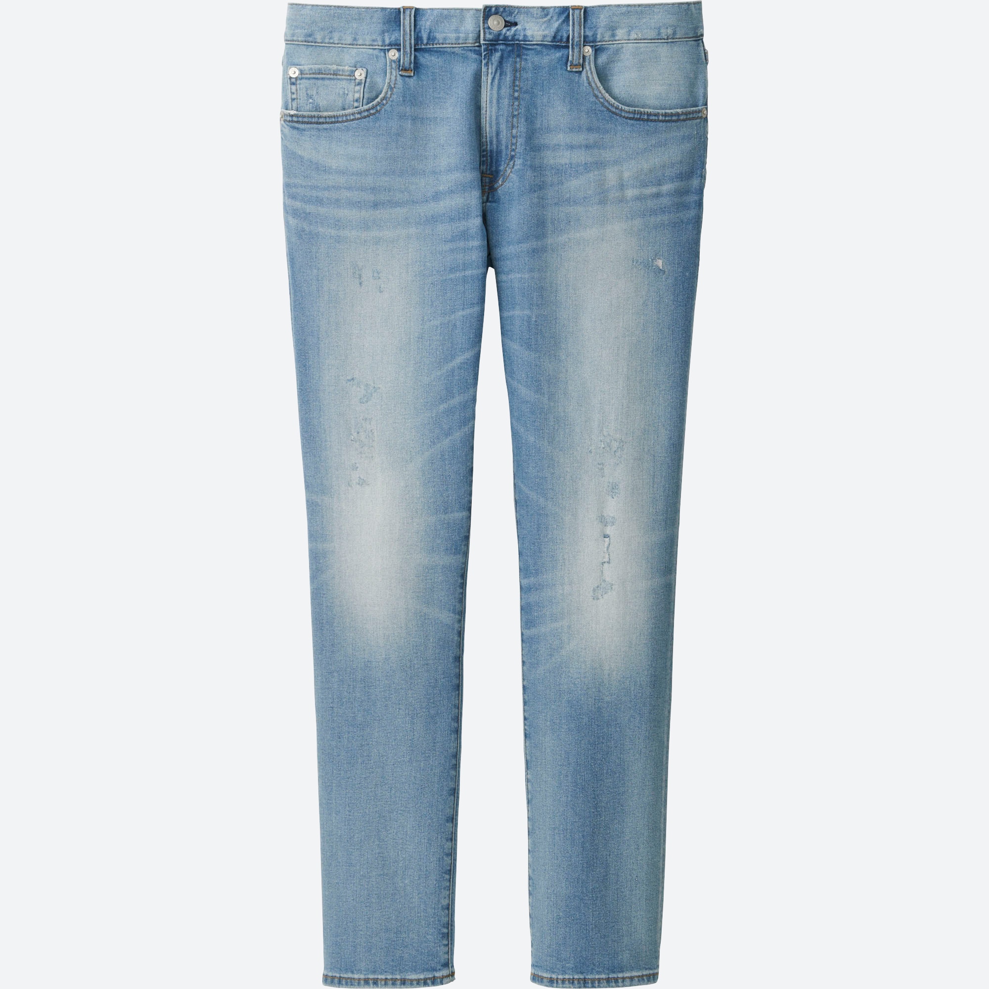 uniqlo slim fit damaged jeans