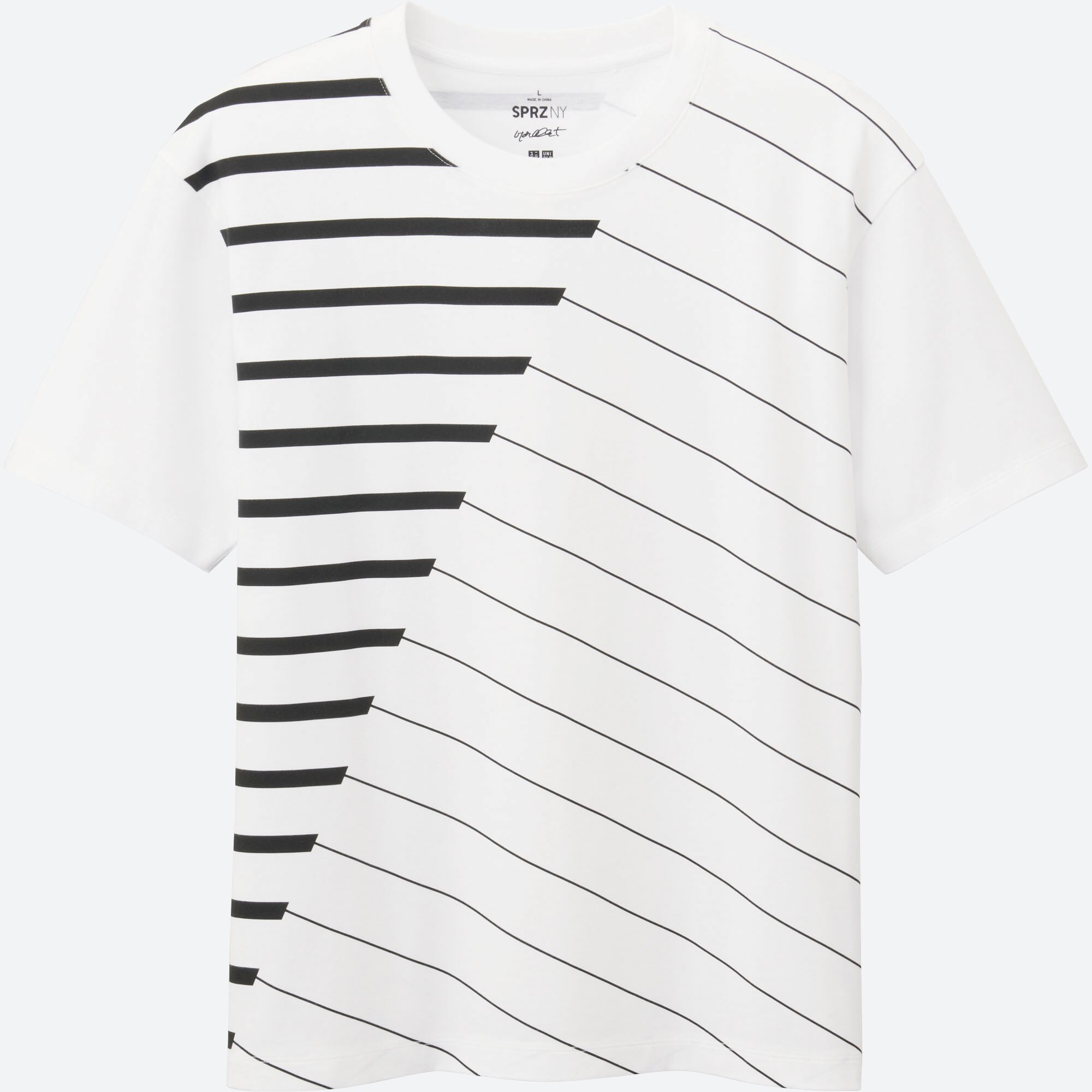 MEN SPRZ NY Short Sleeve Graphic T-Shirt (Francois Morellet) | UNIQLO