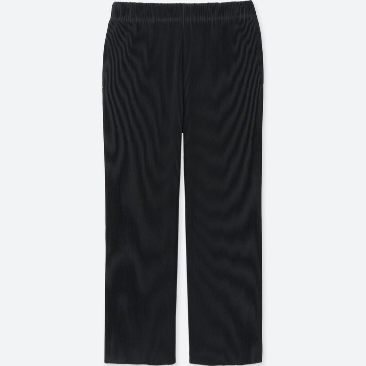 pleated black pants