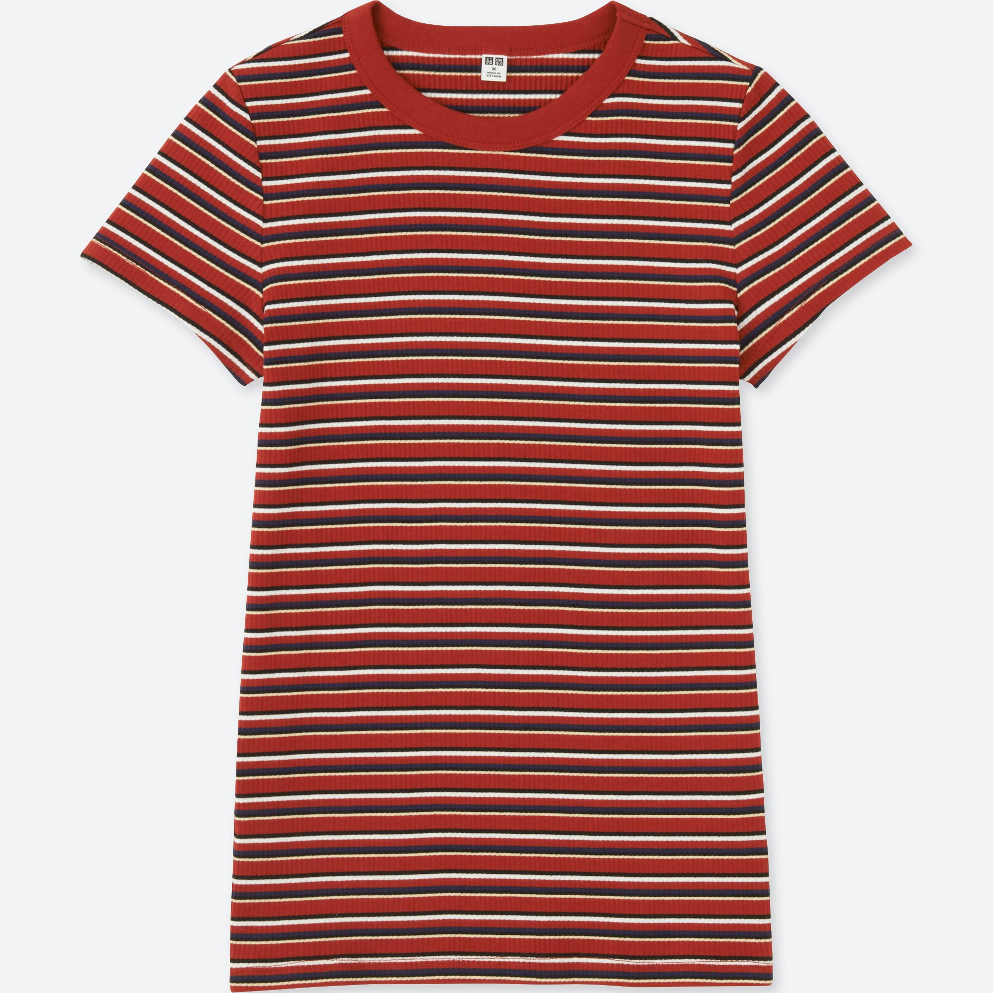red and white womens striped shirt