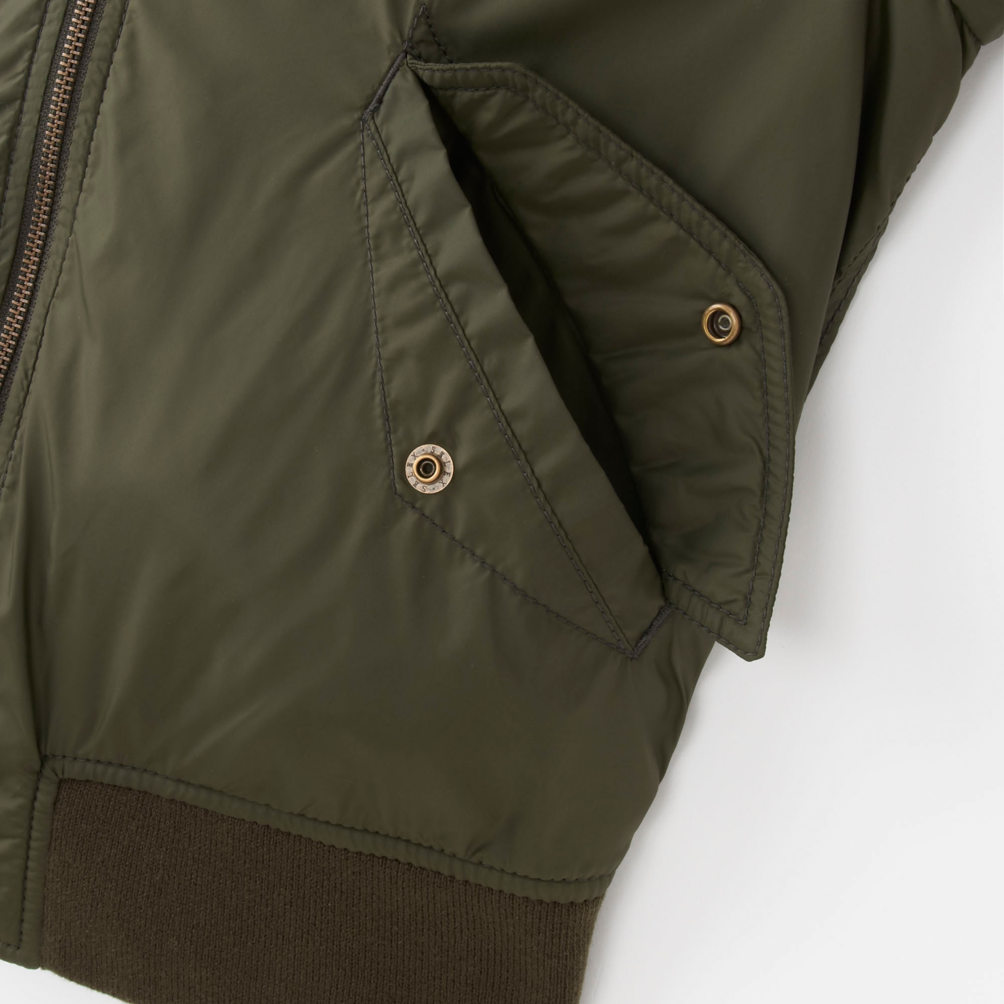 uniqlo green bomber jacket