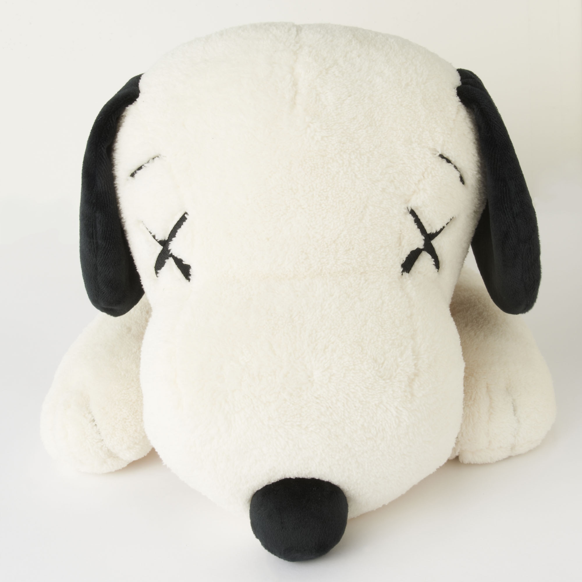 kaws x peanuts snoopy plush