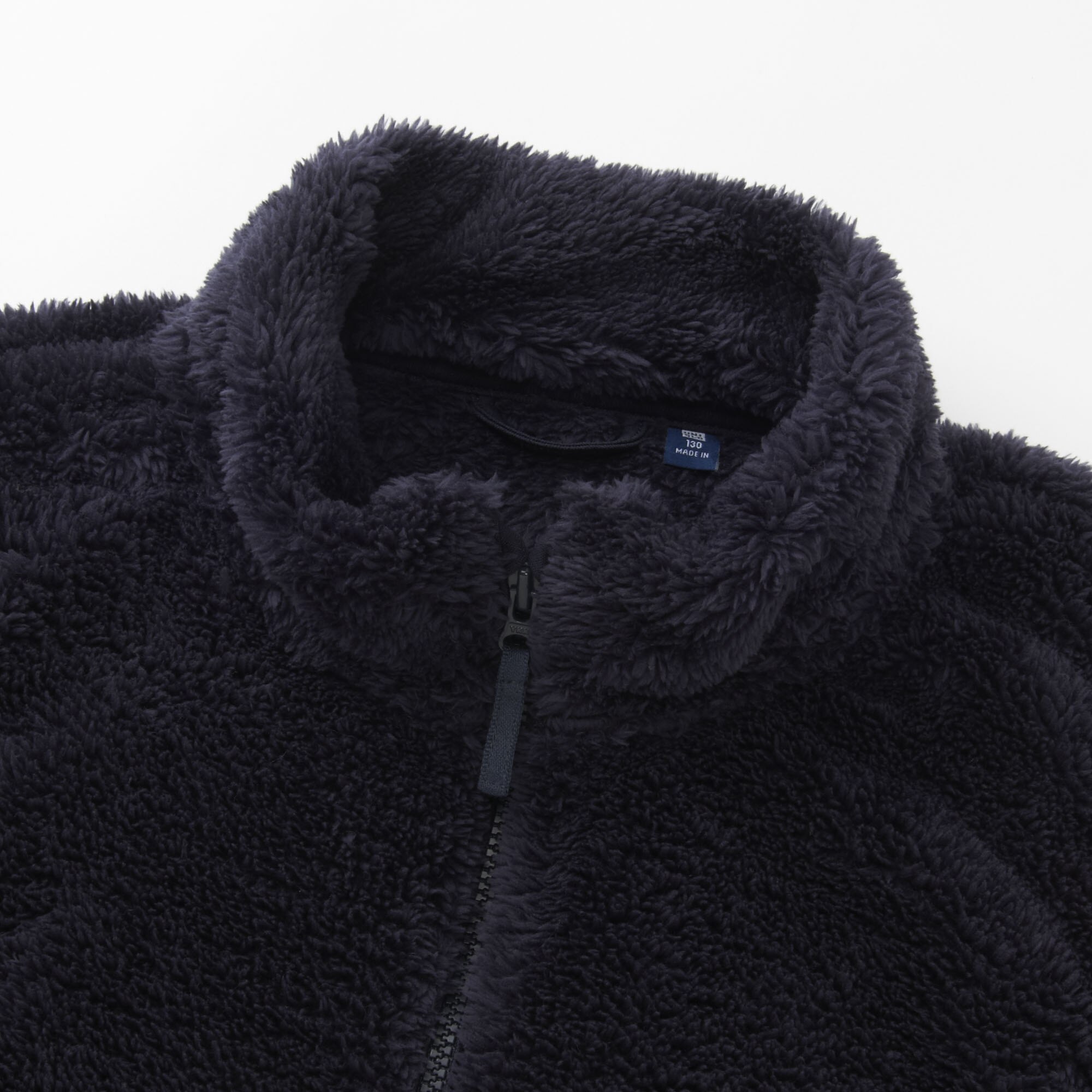 uniqlo fuzzy coat