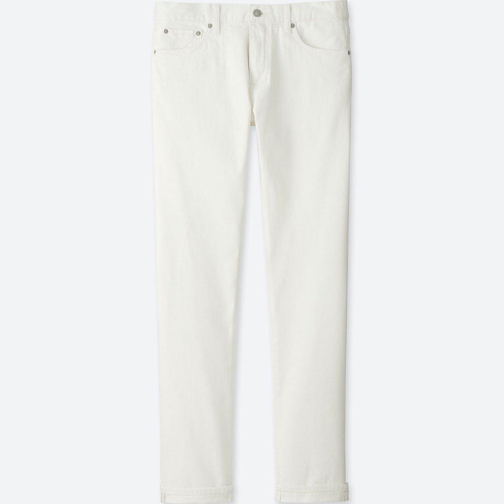 MEN STRETCH SELVEDGE SLIM-FIT JEANS | UNIQLO US