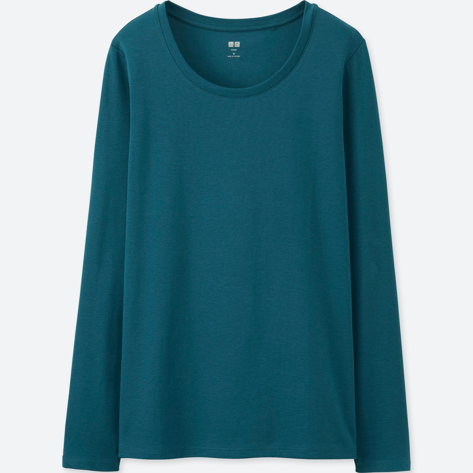 cotton spandex long sleeve t shirts women's