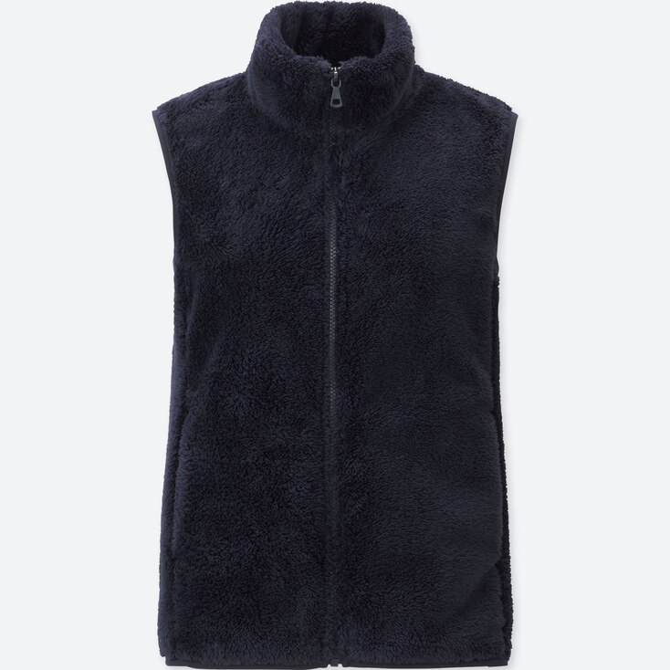 UNIQLO WOMEN FLUFFY YARN FLEECE VEST StyleHint