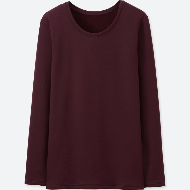 WOMEN HEATTECH ULTRA WARM CREWNECK TSHIRT UNIQLO US