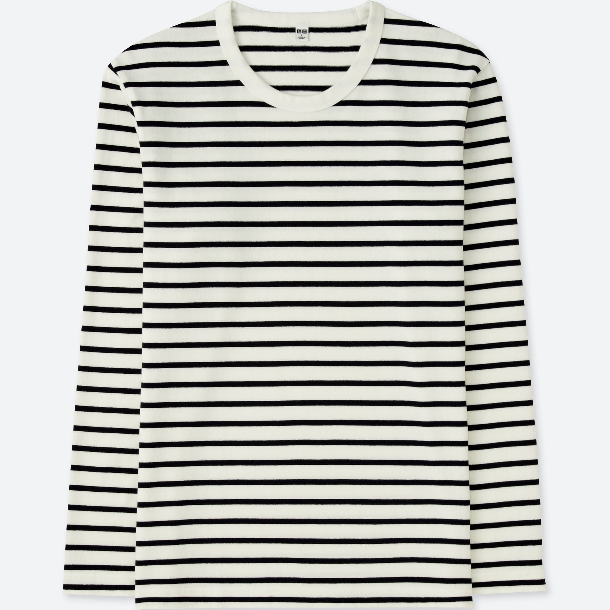 MEN WASHED STRIPED CREW NECK T-SHIRT | UNIQLO US