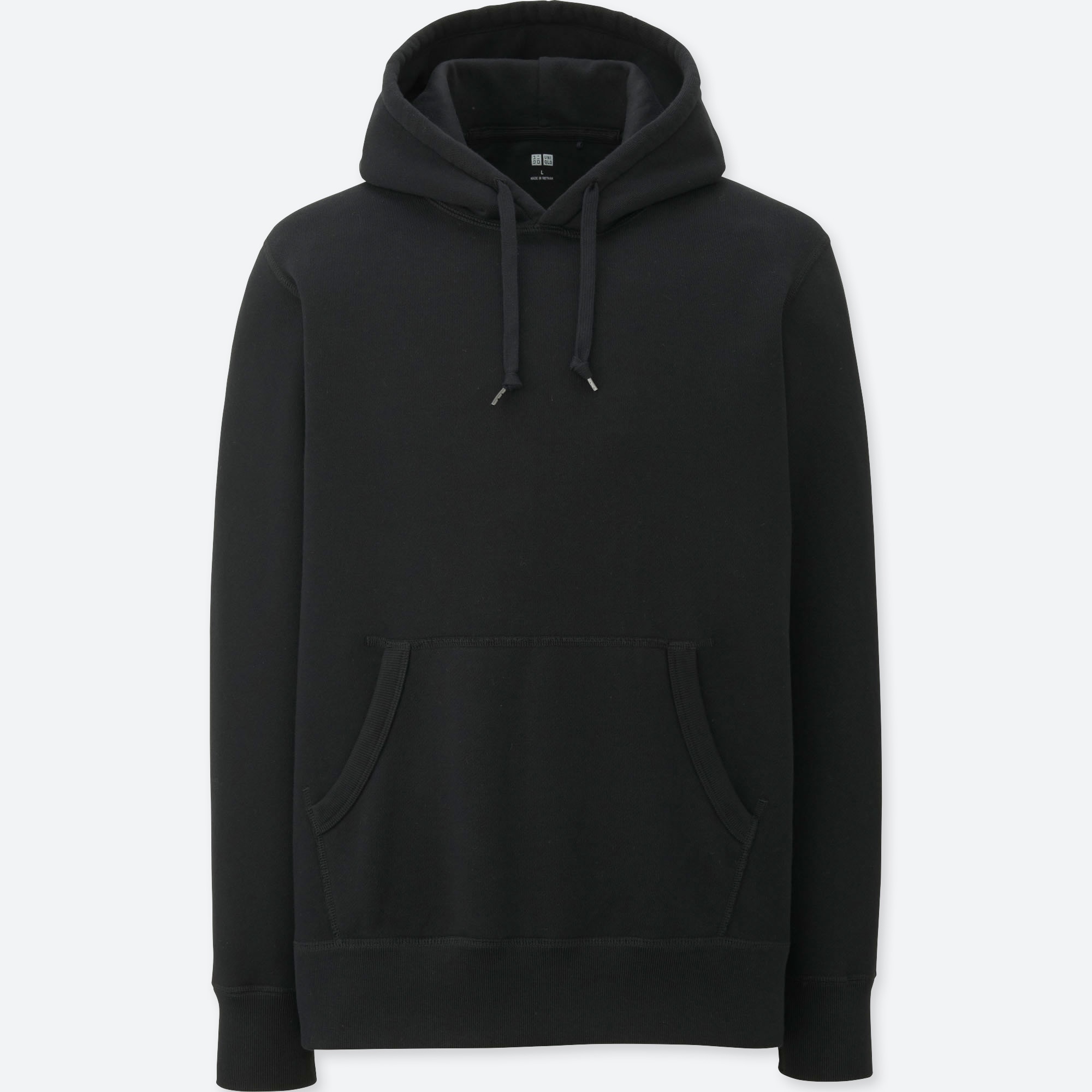 Uniqlo black 2025 hoodie mens