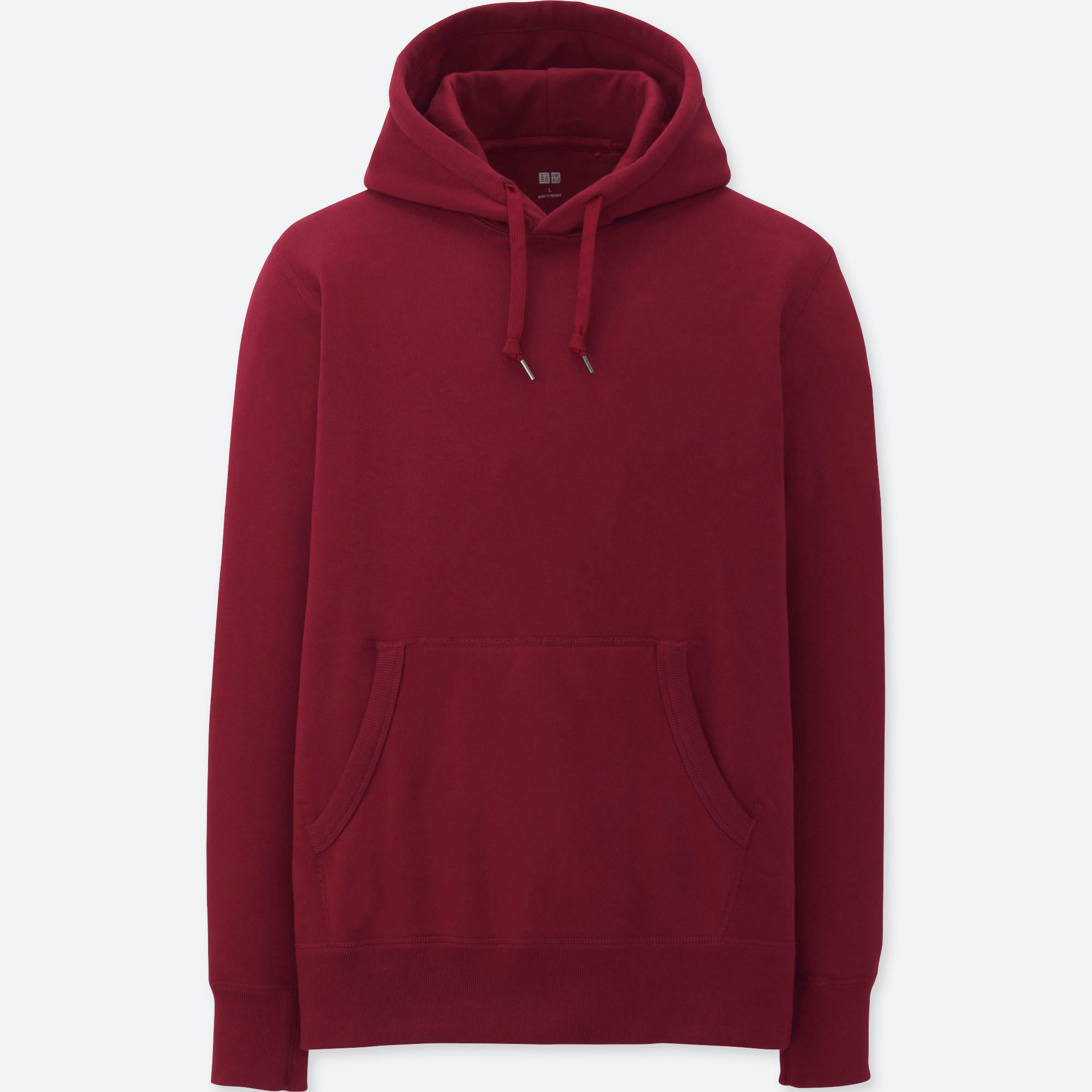 Red store hoodie uniqlo