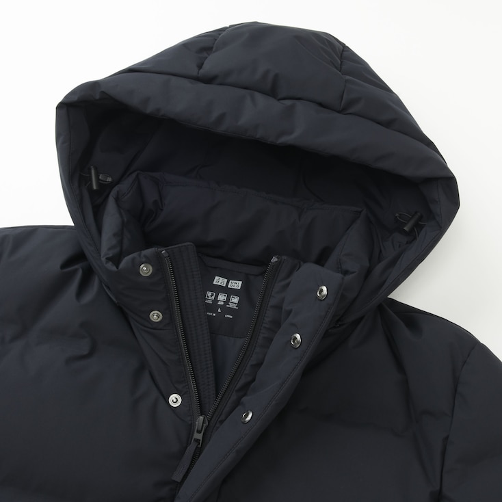 gant classic down long coat 5 black