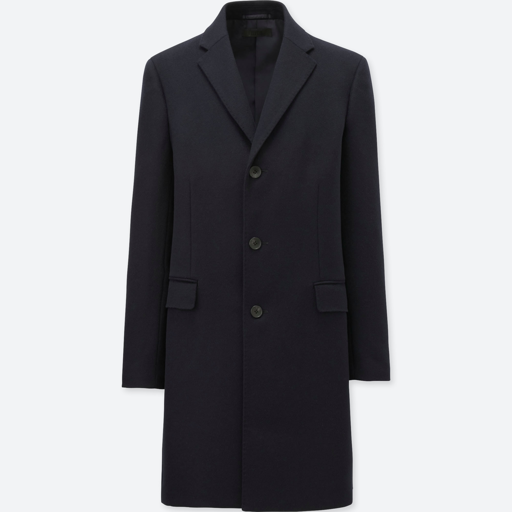 MEN WOOL CASHMERE CHESTERFIELD COAT | UNIQLO US