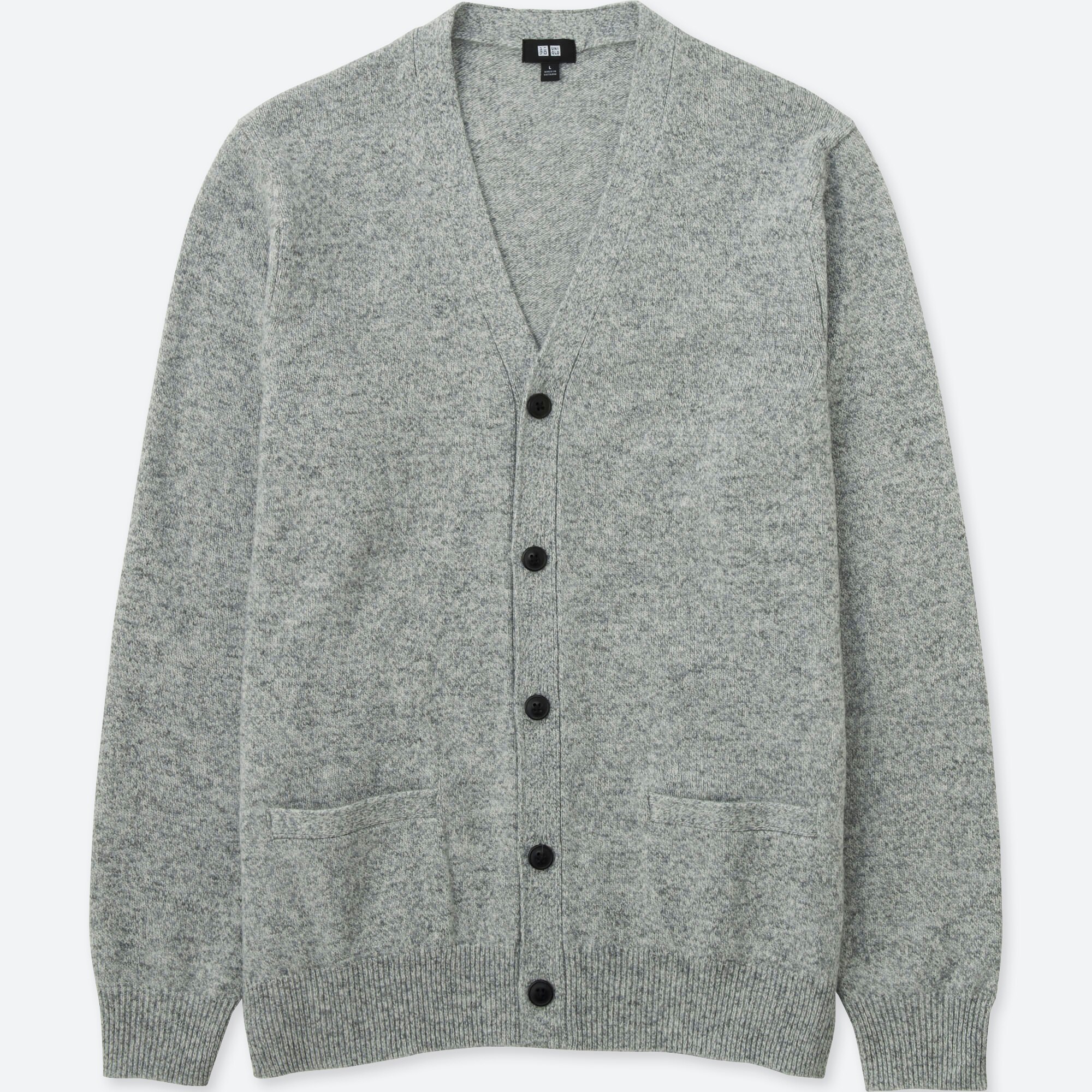 Uniqlo sale grey cardigan