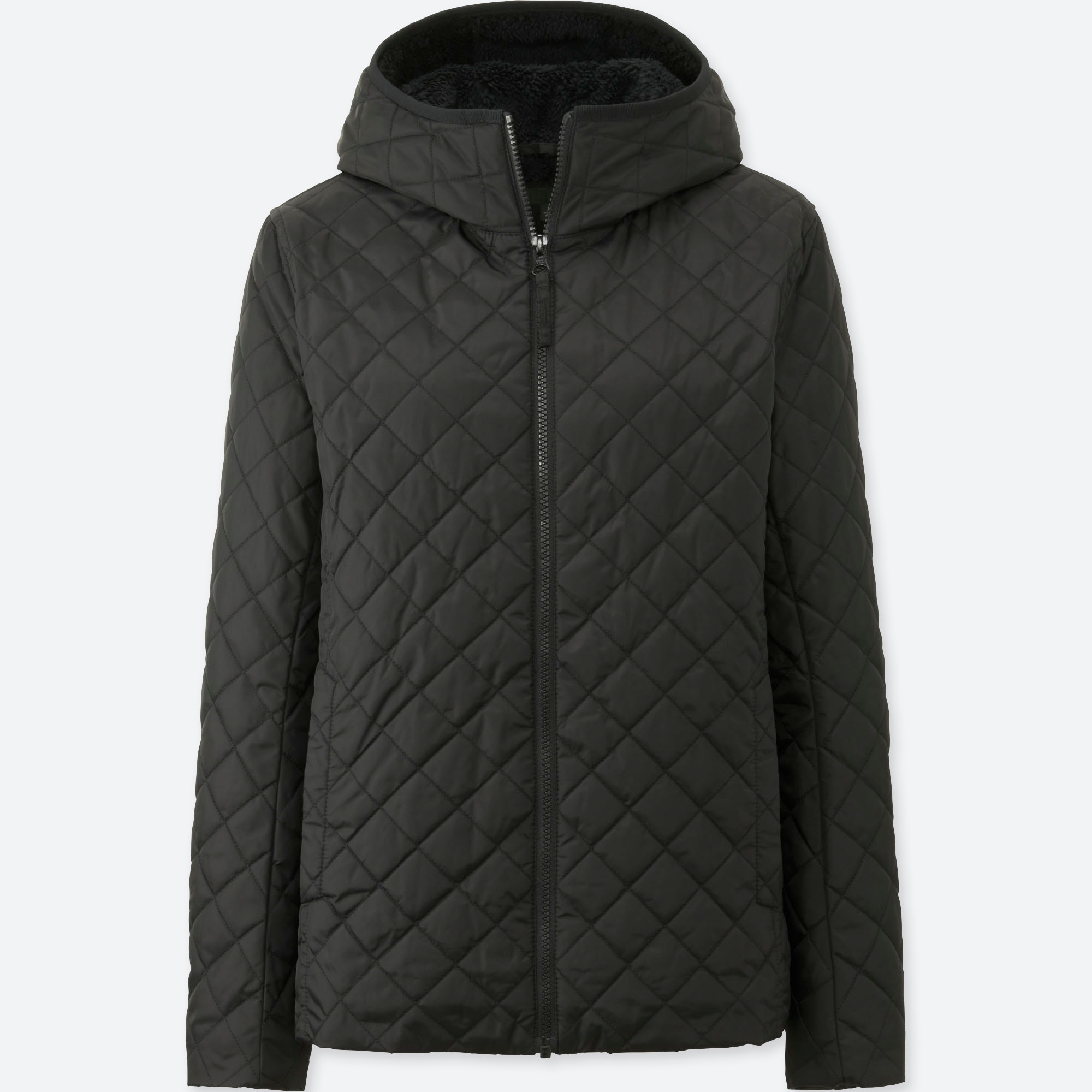 pile lined fleece parka