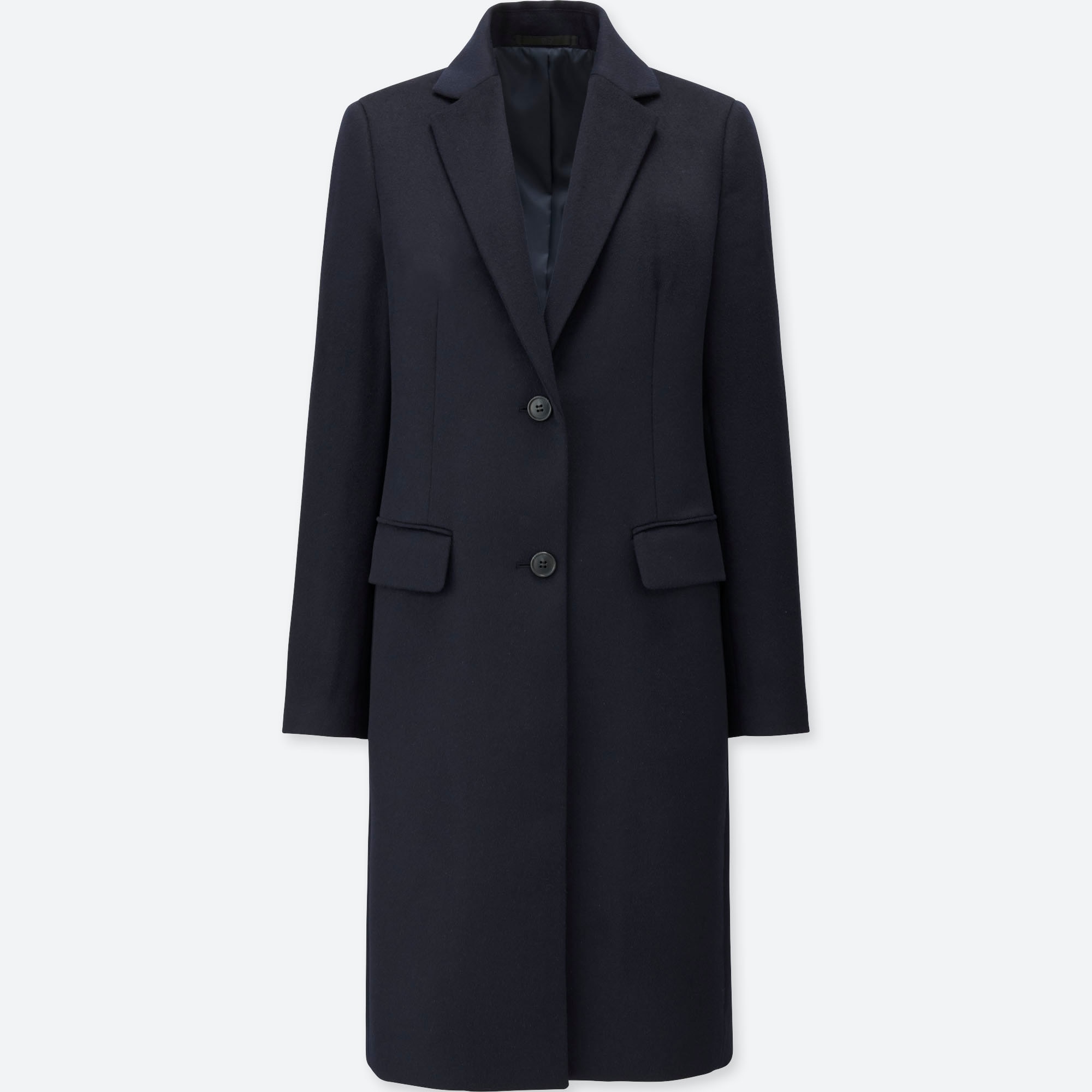 WOMEN WOOL CASHMERE CHESTER COAT | UNIQLO US