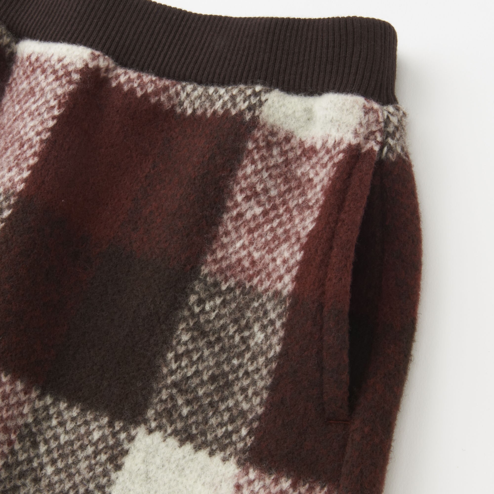 GIRLS FLEECE CHECKED SKIRT UNIQLO US