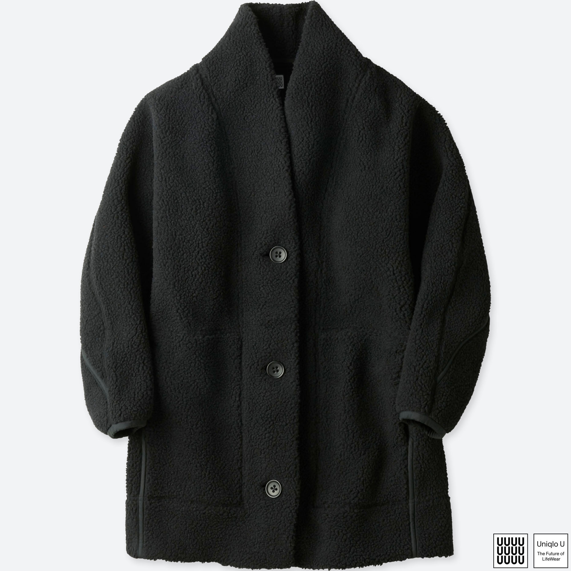 uniqlo fleece cardigan