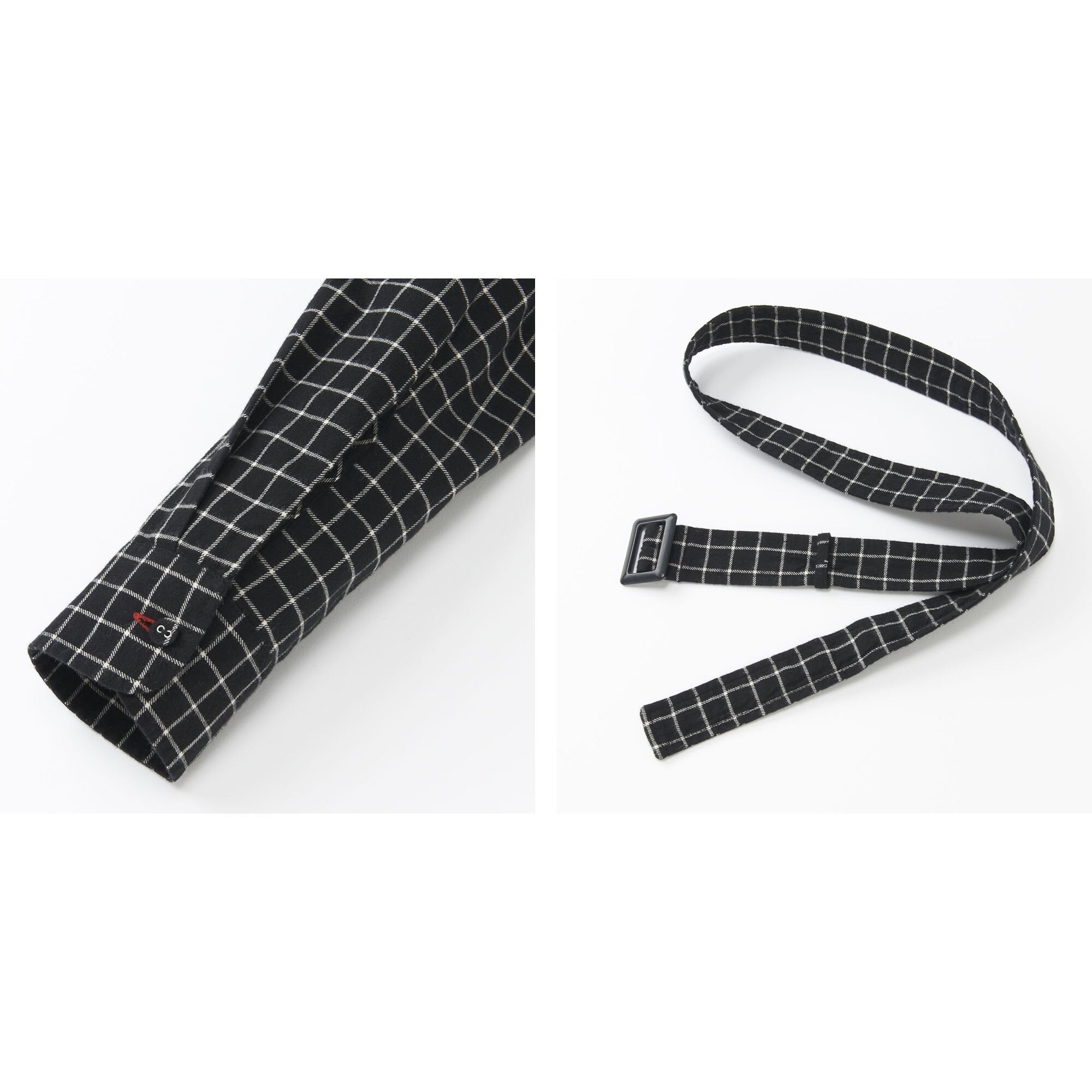 uniqlo flannel dress