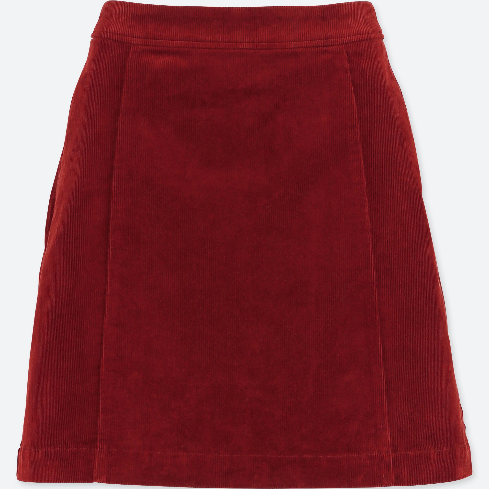 maroon corduroy skirt