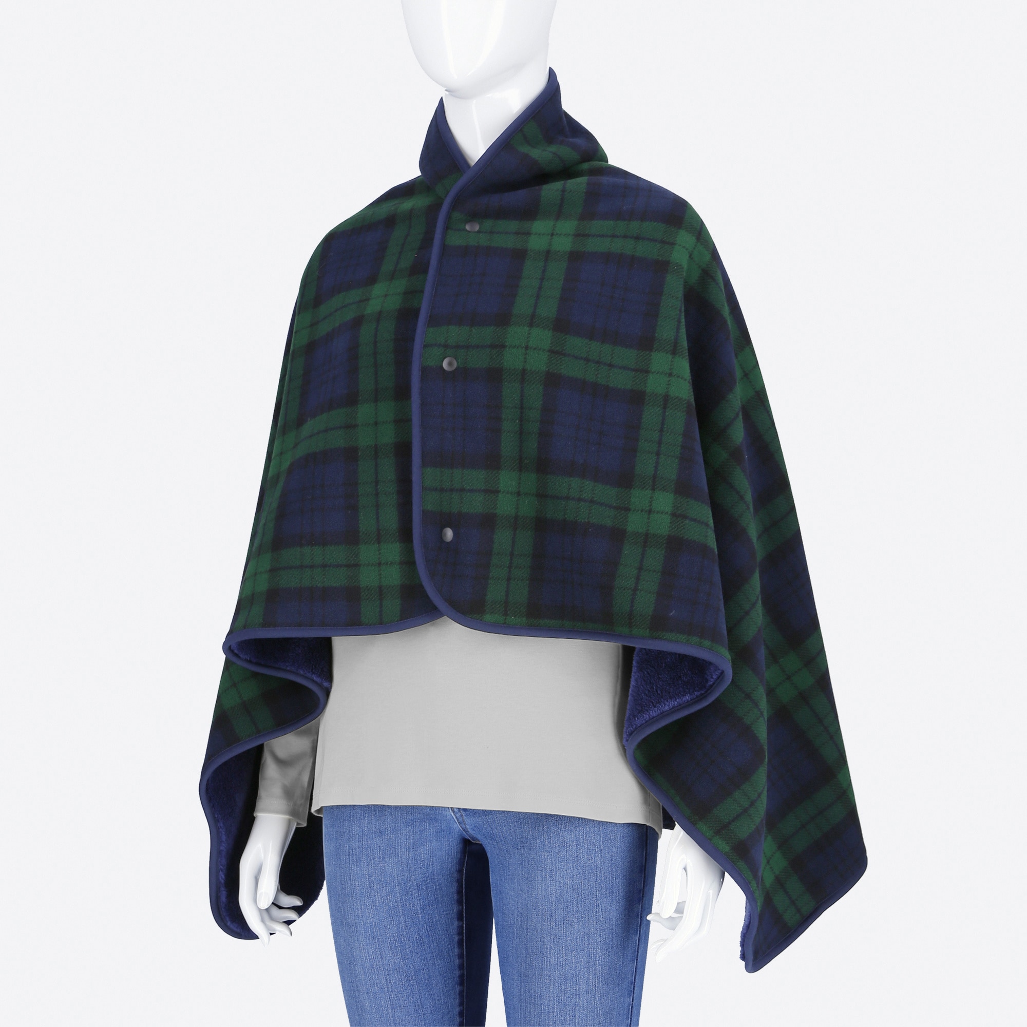 FLEECE CHECKED BLANKET | UNIQLO US