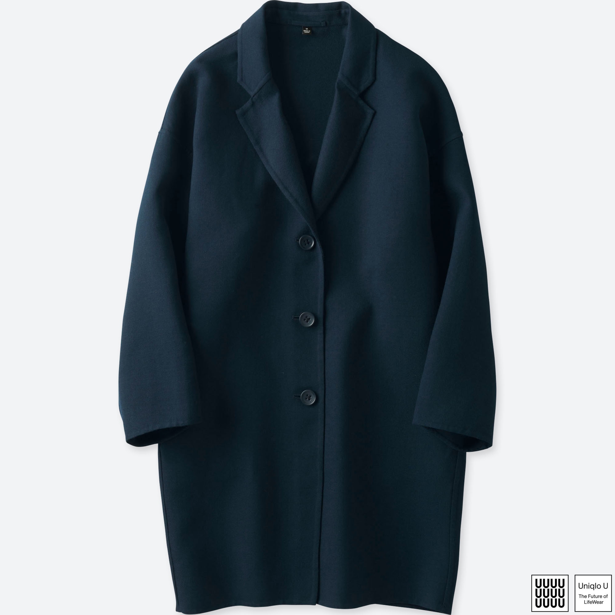 uniqlo u double face coat