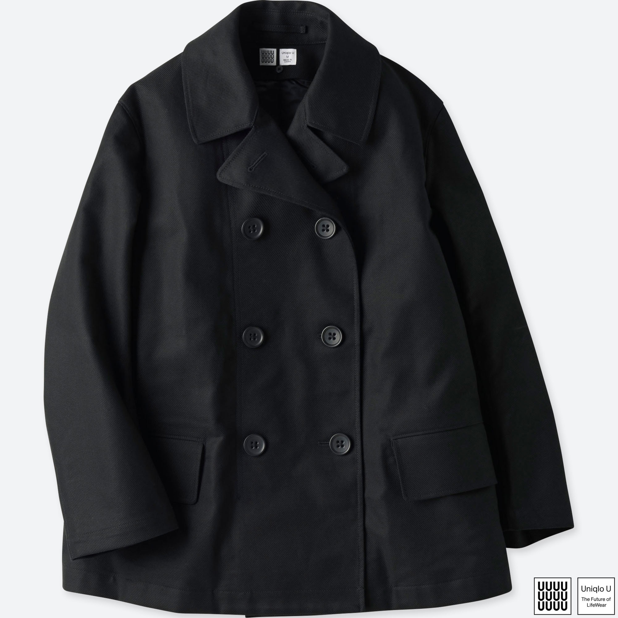 Pea store coat uniqlo