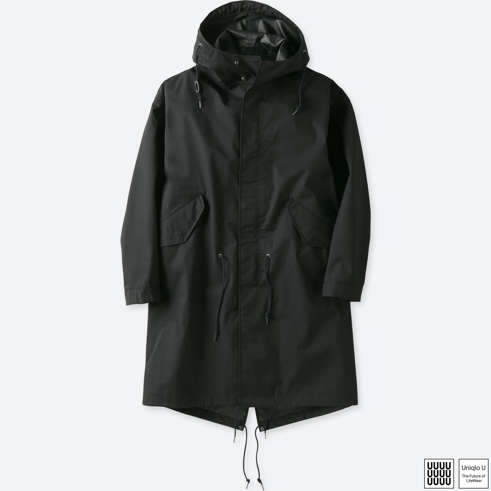 men blocktech fishtail parka